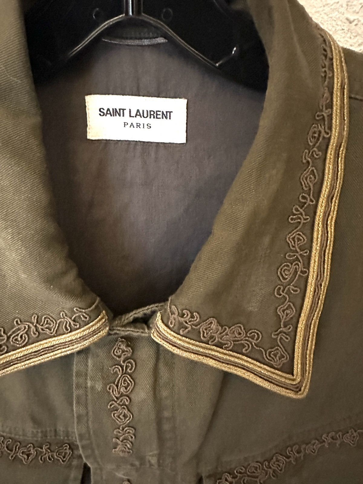 Anthony Vaccarello Saint Laurent Sleeveless Jacket Retail $2290 w/tags Size US L / EU 52-54 / 3 - 3 Thumbnail