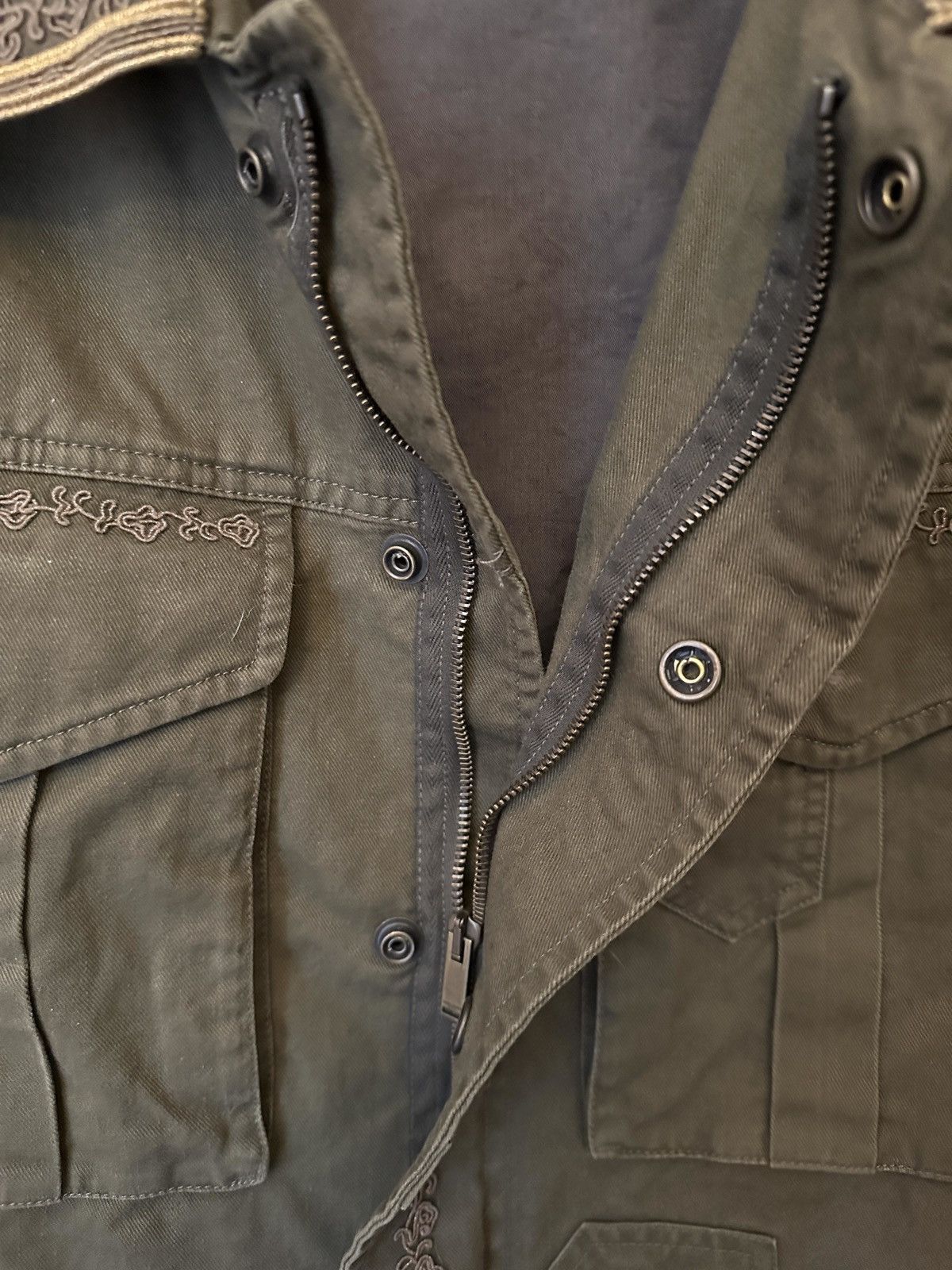 Anthony Vaccarello Saint Laurent Sleeveless Jacket Retail $2290 w/tags Size US L / EU 52-54 / 3 - 4 Thumbnail