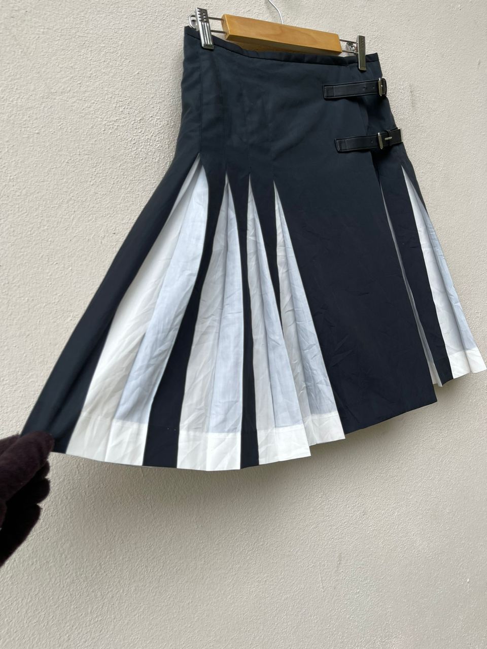 Designer × Jean Paul Gaultier Jean Paul Galtier Pleated Skirt Size 40" / US 18 - 6 Thumbnail