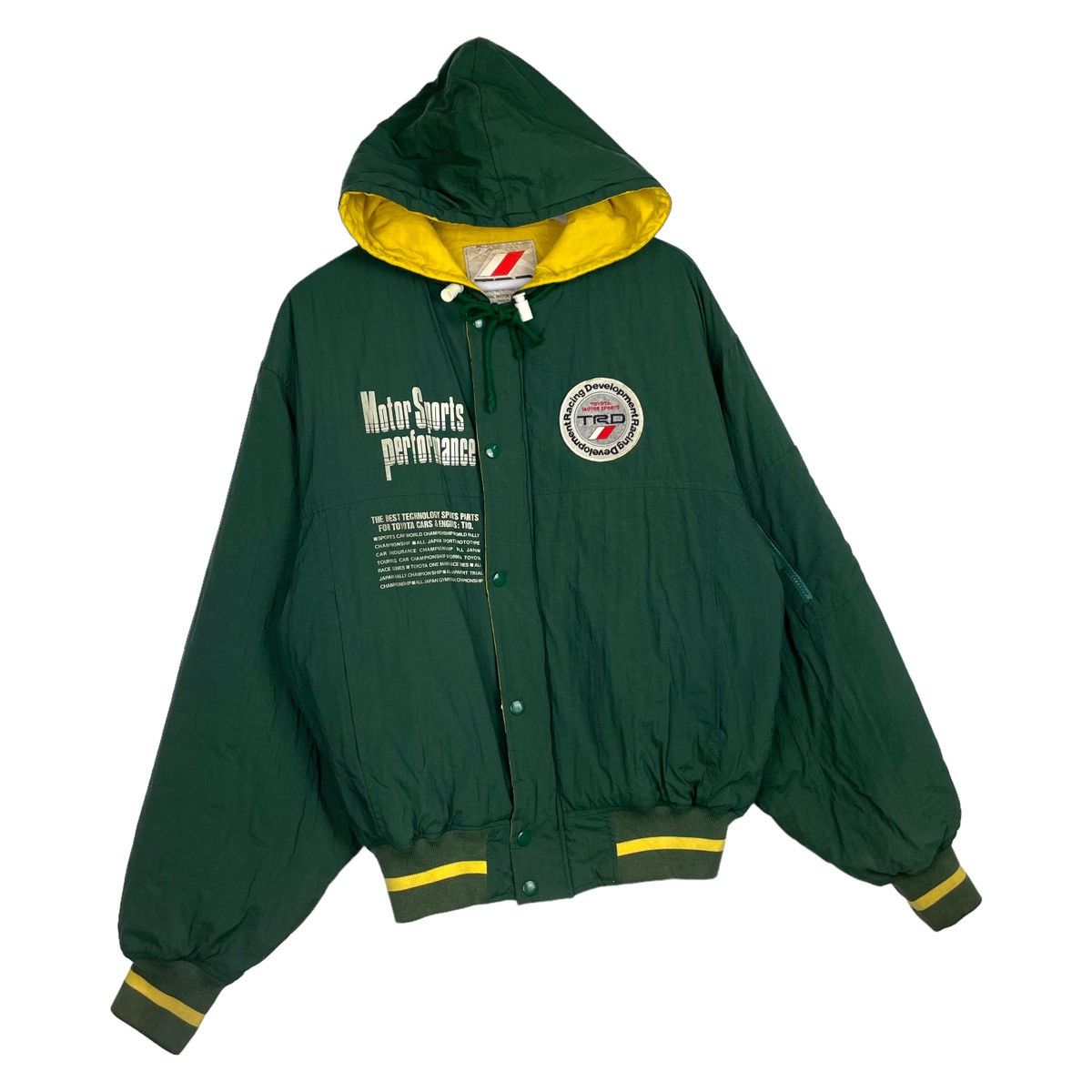Gear for Sports × Japanese Brand 💥 RARE TOYOTA TRD RACING BOMBER JACKET Size US L / EU 52-54 / 3 - 5 Thumbnail