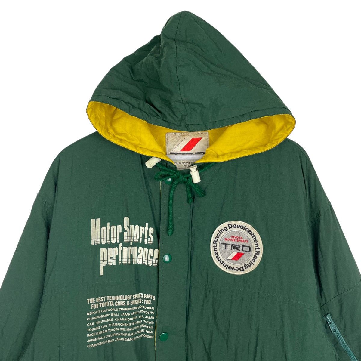 Gear for Sports × Japanese Brand 💥 RARE TOYOTA TRD RACING BOMBER JACKET Size US L / EU 52-54 / 3 - 6 Thumbnail