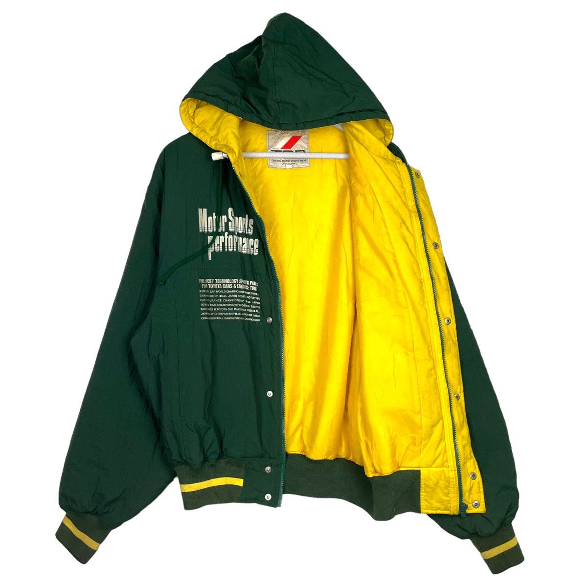 Gear for Sports × Japanese Brand 💥 RARE TOYOTA TRD RACING BOMBER JACKET Size US L / EU 52-54 / 3 - 9 Thumbnail