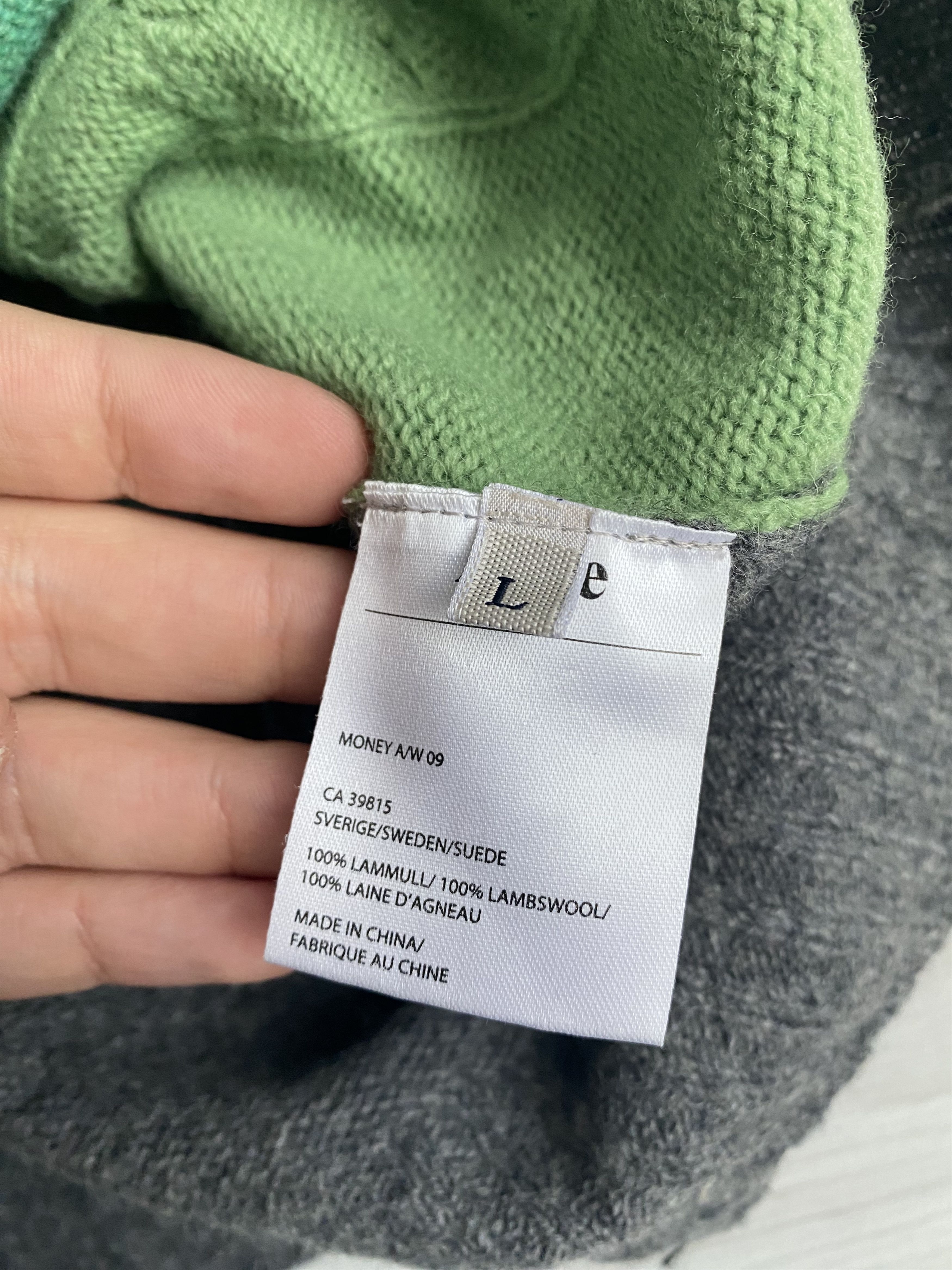 Acne Studios Acne Studios Men’s Pop classics Lambswool Sweater Size US L / EU 52-54 / 3 - 5 Thumbnail