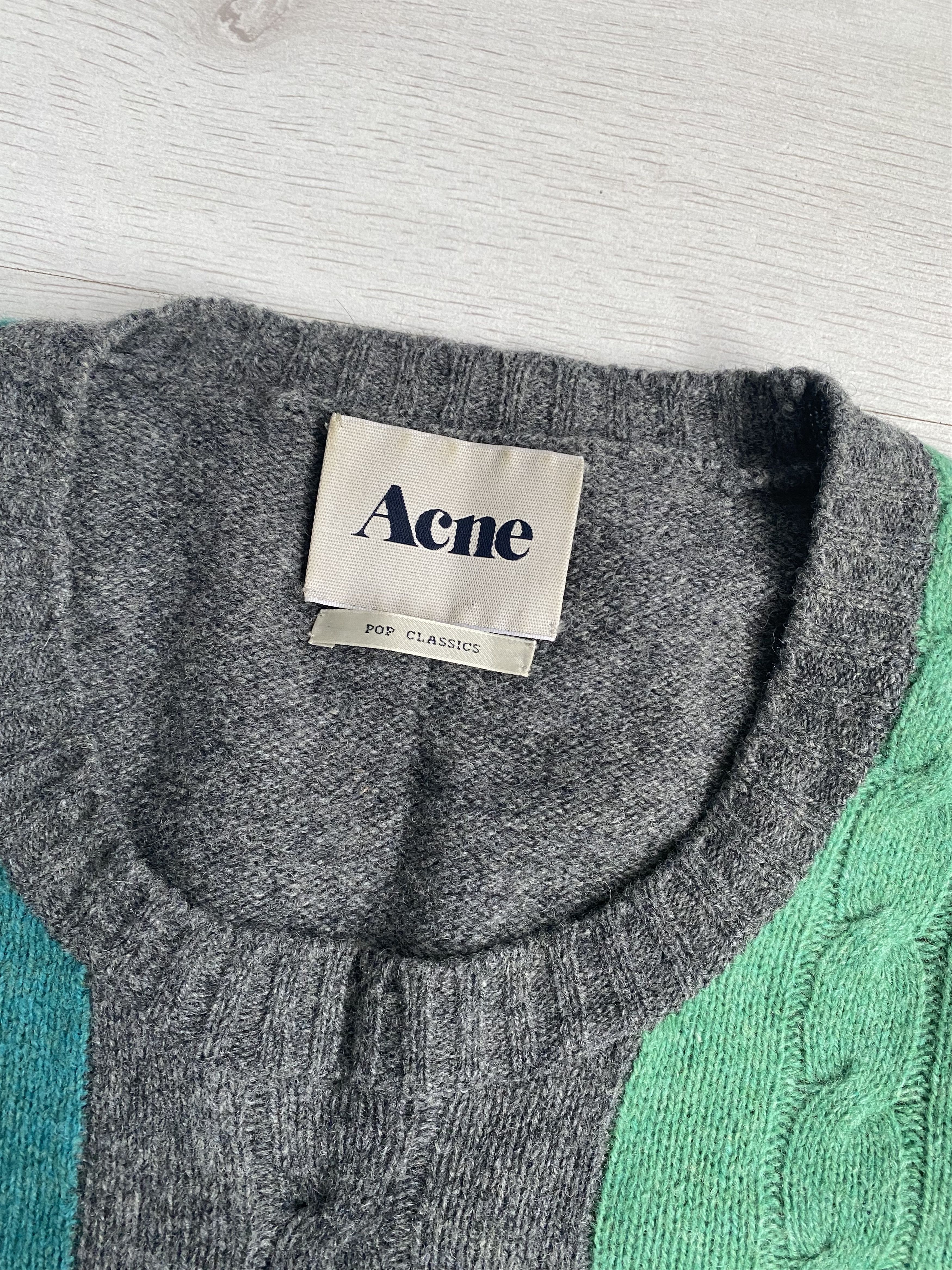 Acne Studios Acne Studios Men’s Pop classics Lambswool Sweater Size US L / EU 52-54 / 3 - 3 Thumbnail