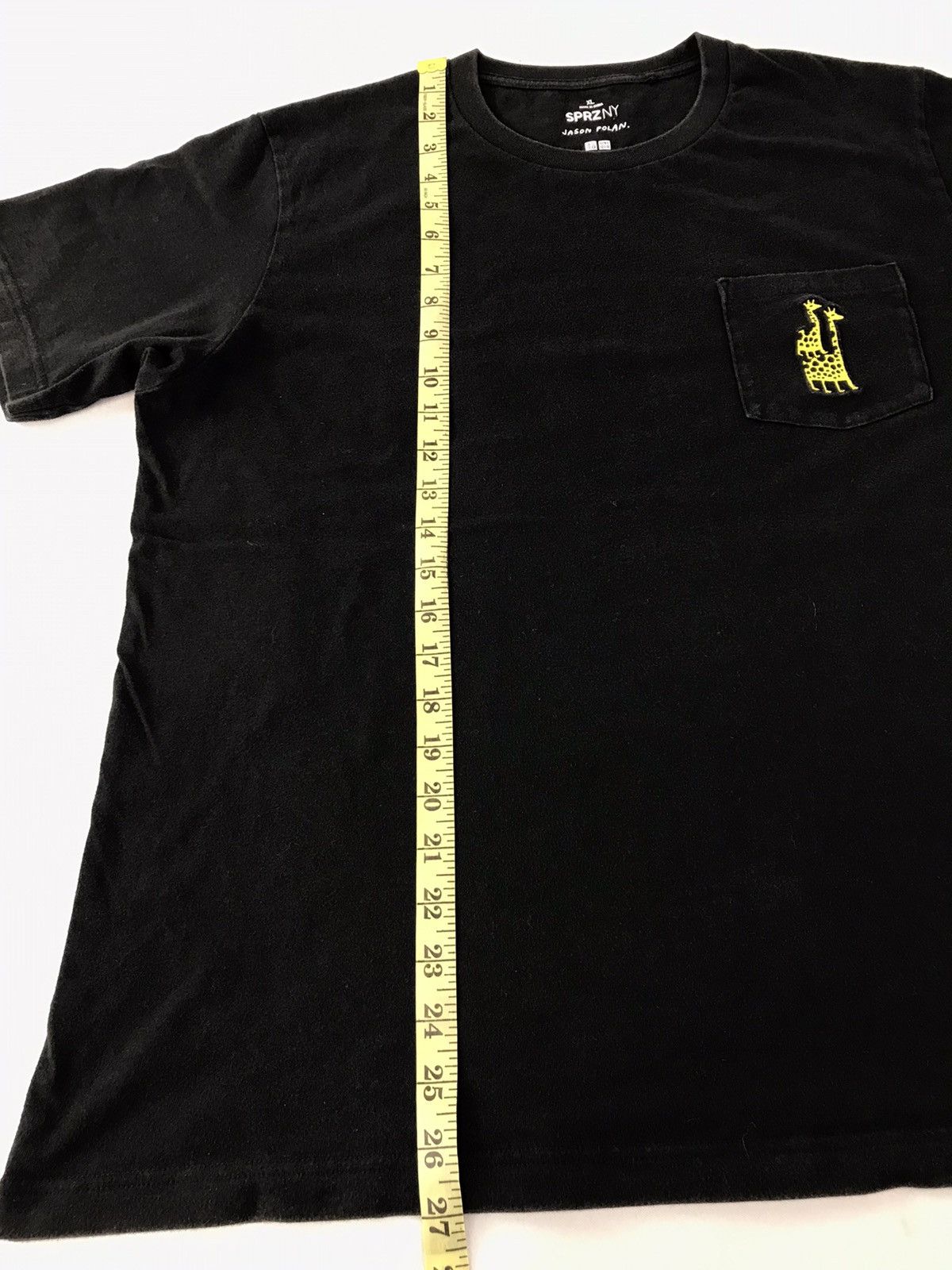 Designer × Japanese Brand Jason Polan Collab Single Pocket Tee T-shirt Ziraffe Logo Size US L / EU 52-54 / 3 - 8 Thumbnail