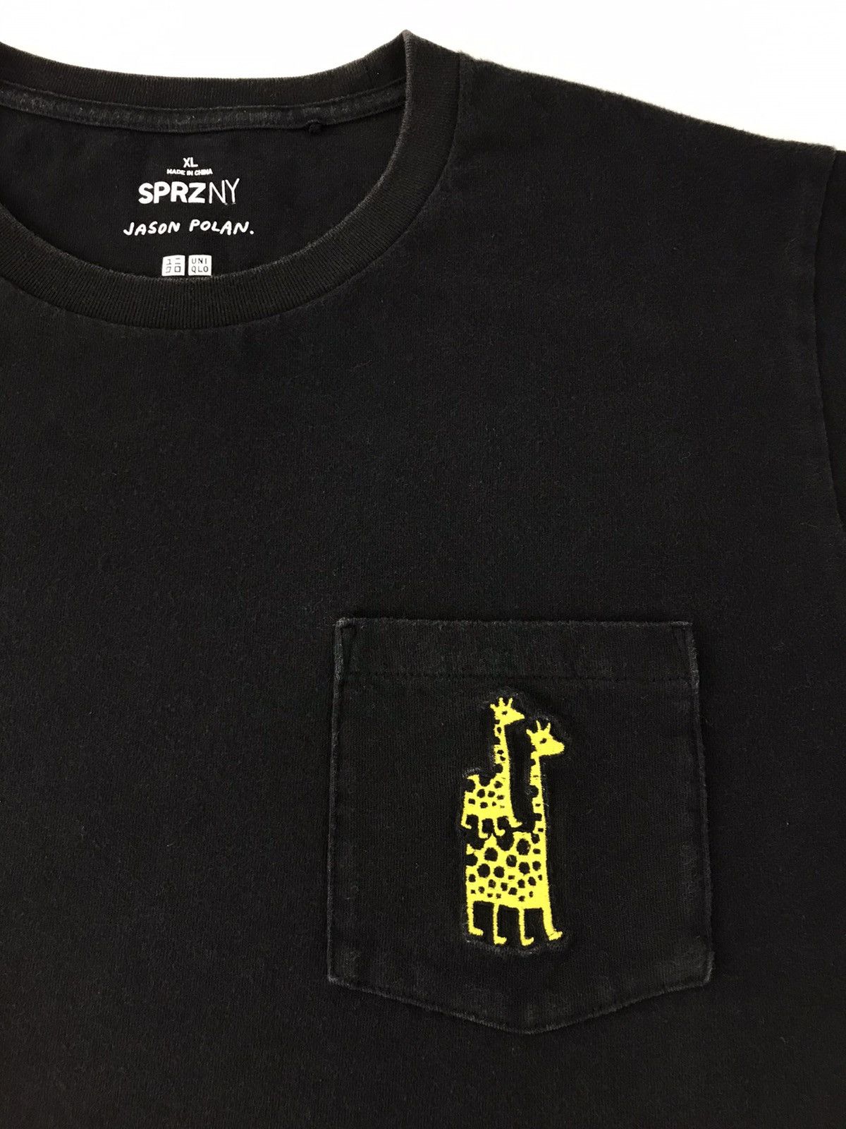Designer × Japanese Brand Jason Polan Collab Single Pocket Tee T-shirt Ziraffe Logo Size US L / EU 52-54 / 3 - 3 Thumbnail