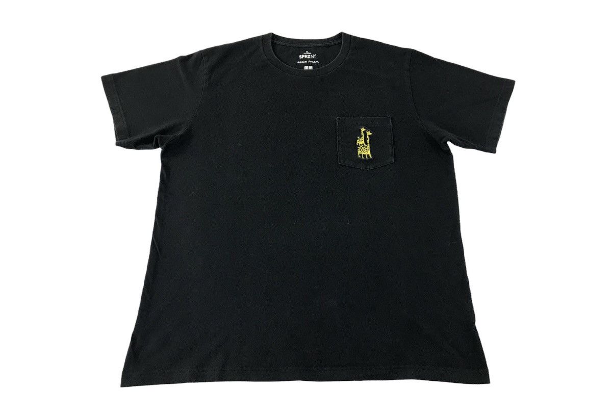 Designer × Japanese Brand Jason Polan Collab Single Pocket Tee T-shirt Ziraffe Logo Size US L / EU 52-54 / 3 - 1 Thumbnail
