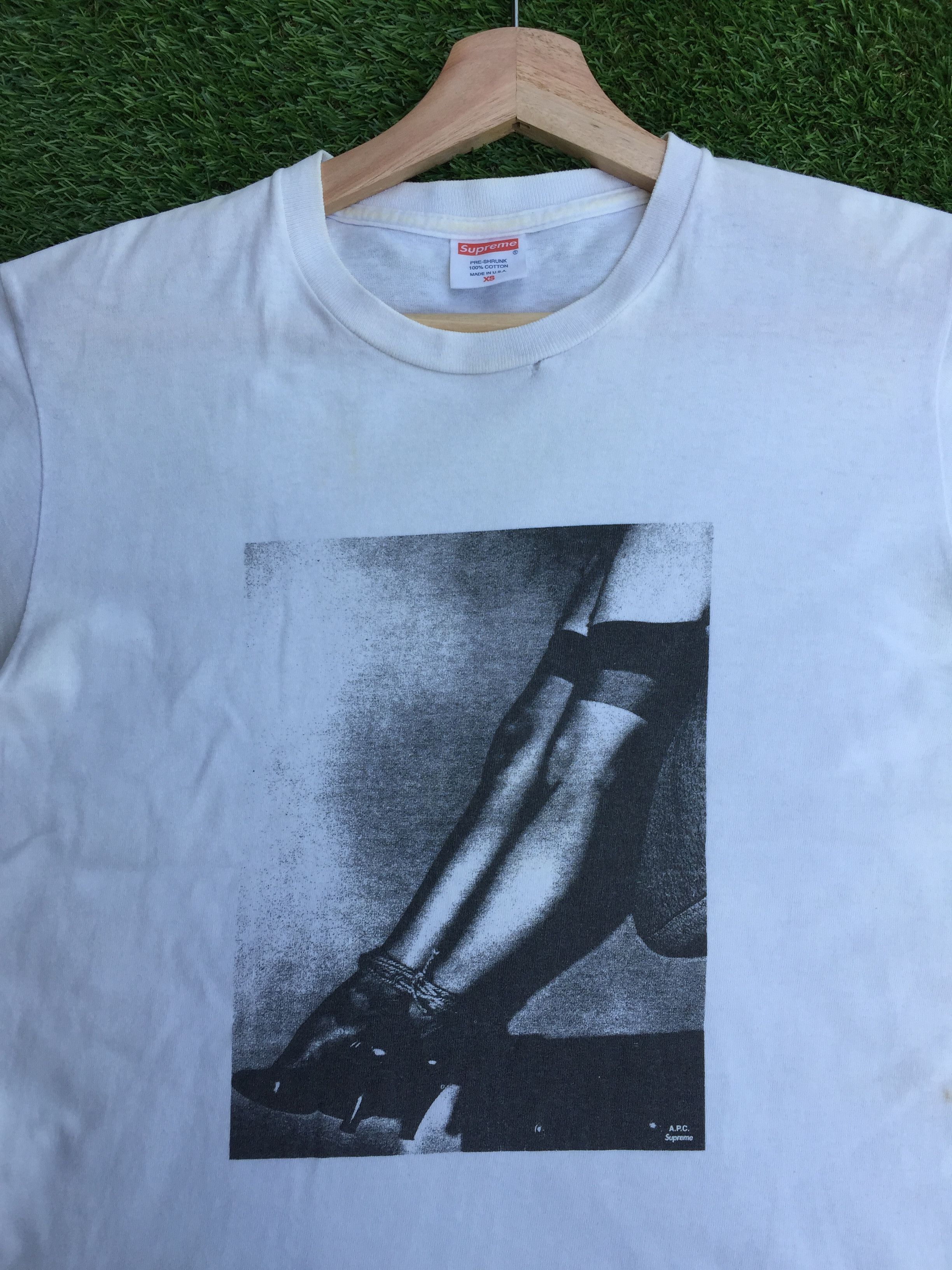 A.P.C. × Supreme Supreme x APC Bondage Tee XS RARE size Size US XS / EU 42 / 0 - 2 Thumbnail