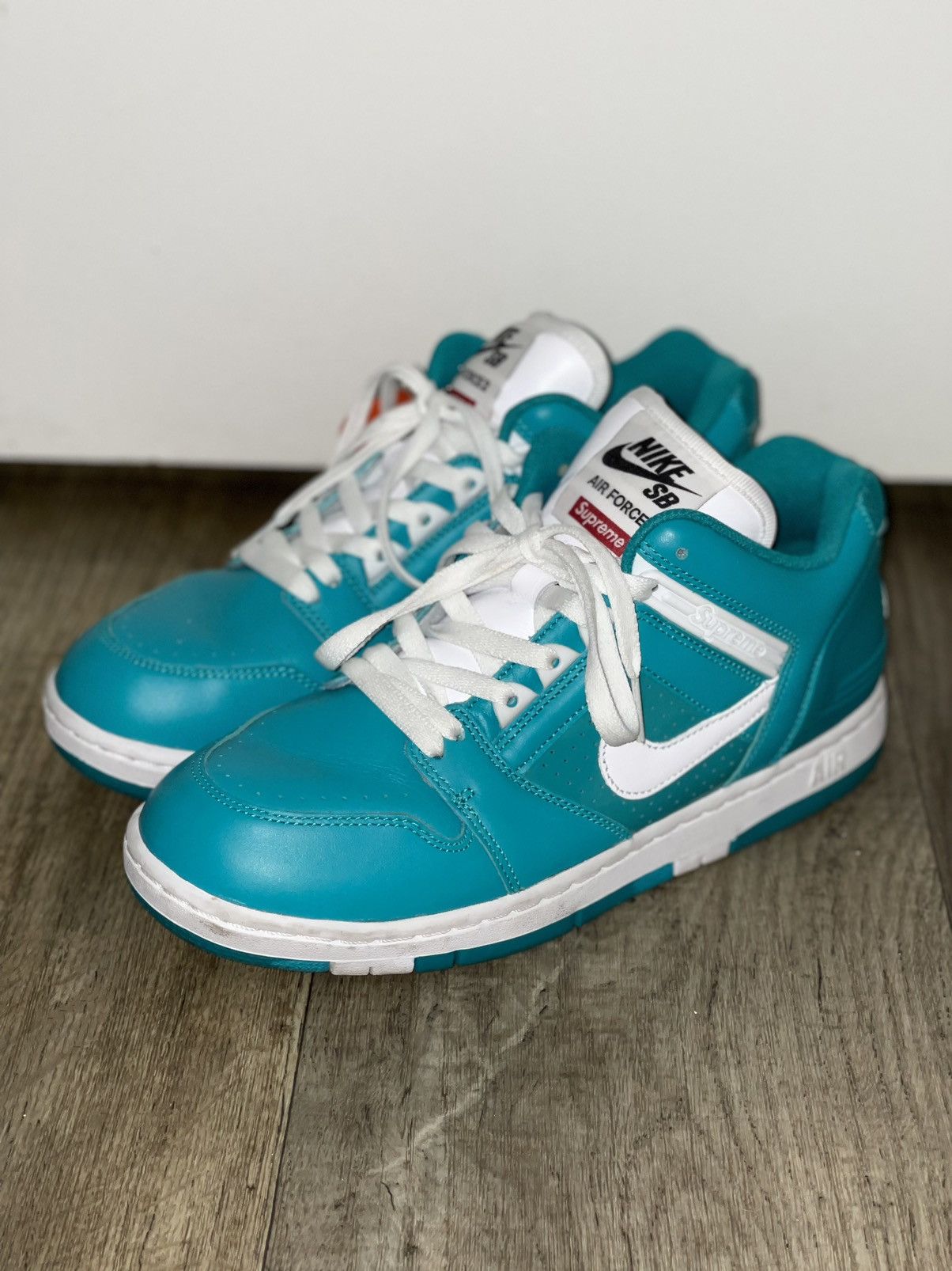 Nike × Supreme Supreme Nike SB Air Force 2 Low Size US 8.5 / EU 41-42 - 2 Thumbnail