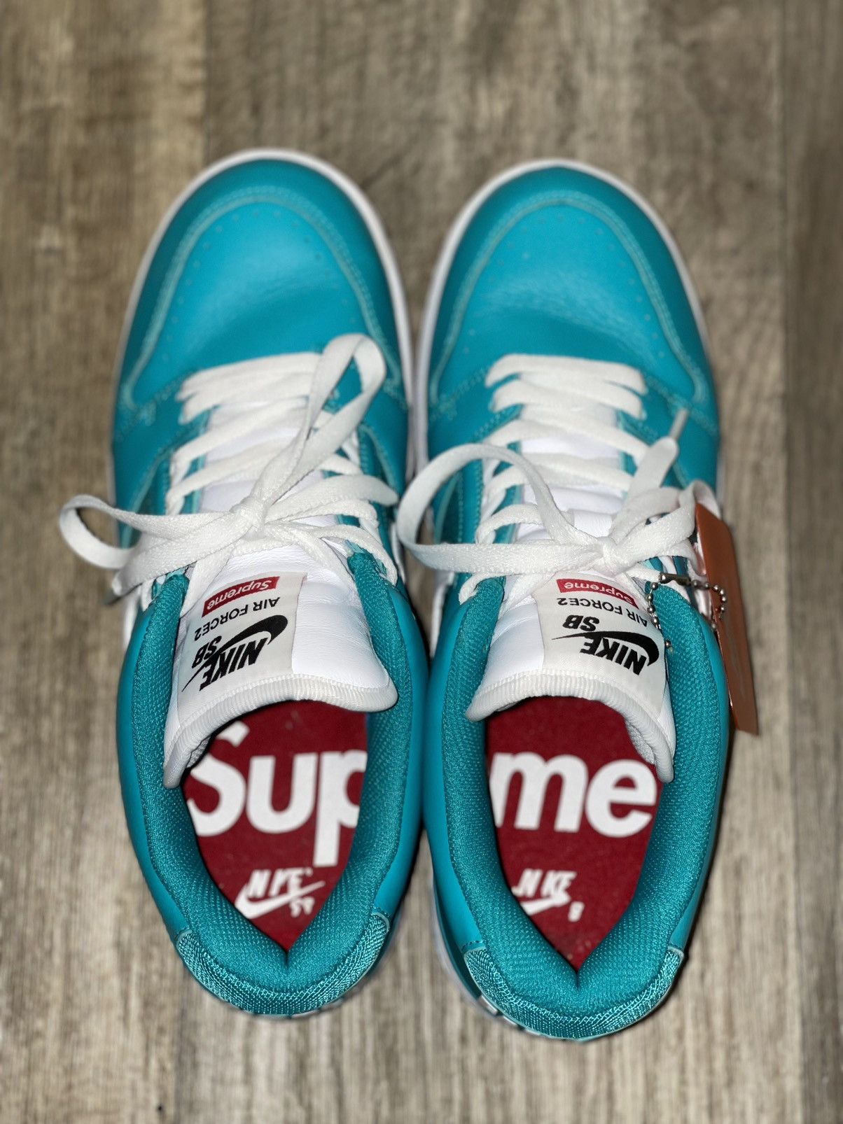 Nike × Supreme Supreme Nike SB Air Force 2 Low Size US 8.5 / EU 41-42 - 4 Thumbnail