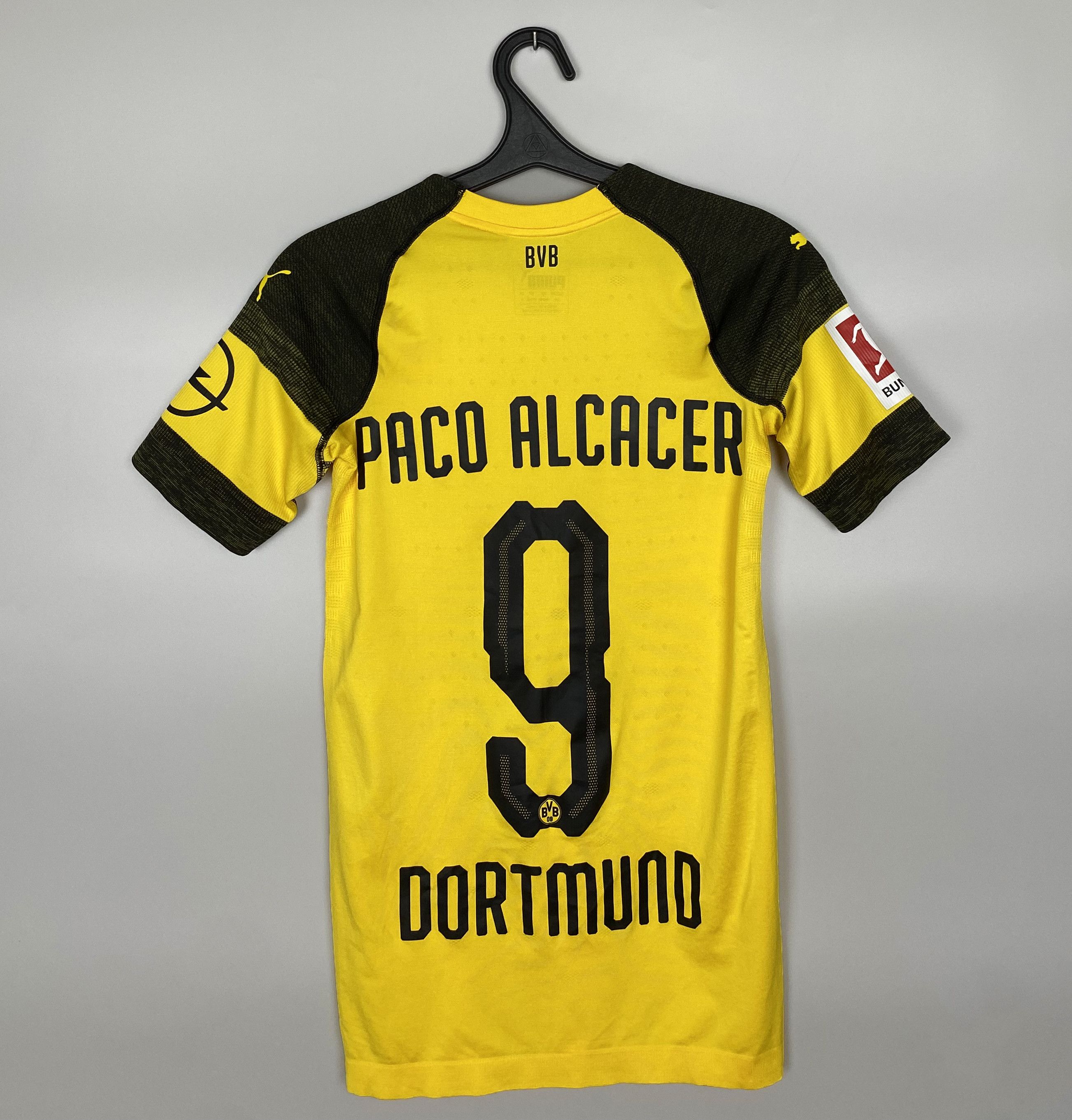 Puma 2018-19 Dortmund Puma Home Jersey Paco Alcacer #9 Football Size US S / EU 44-46 / 1 - 1 Thumbnail