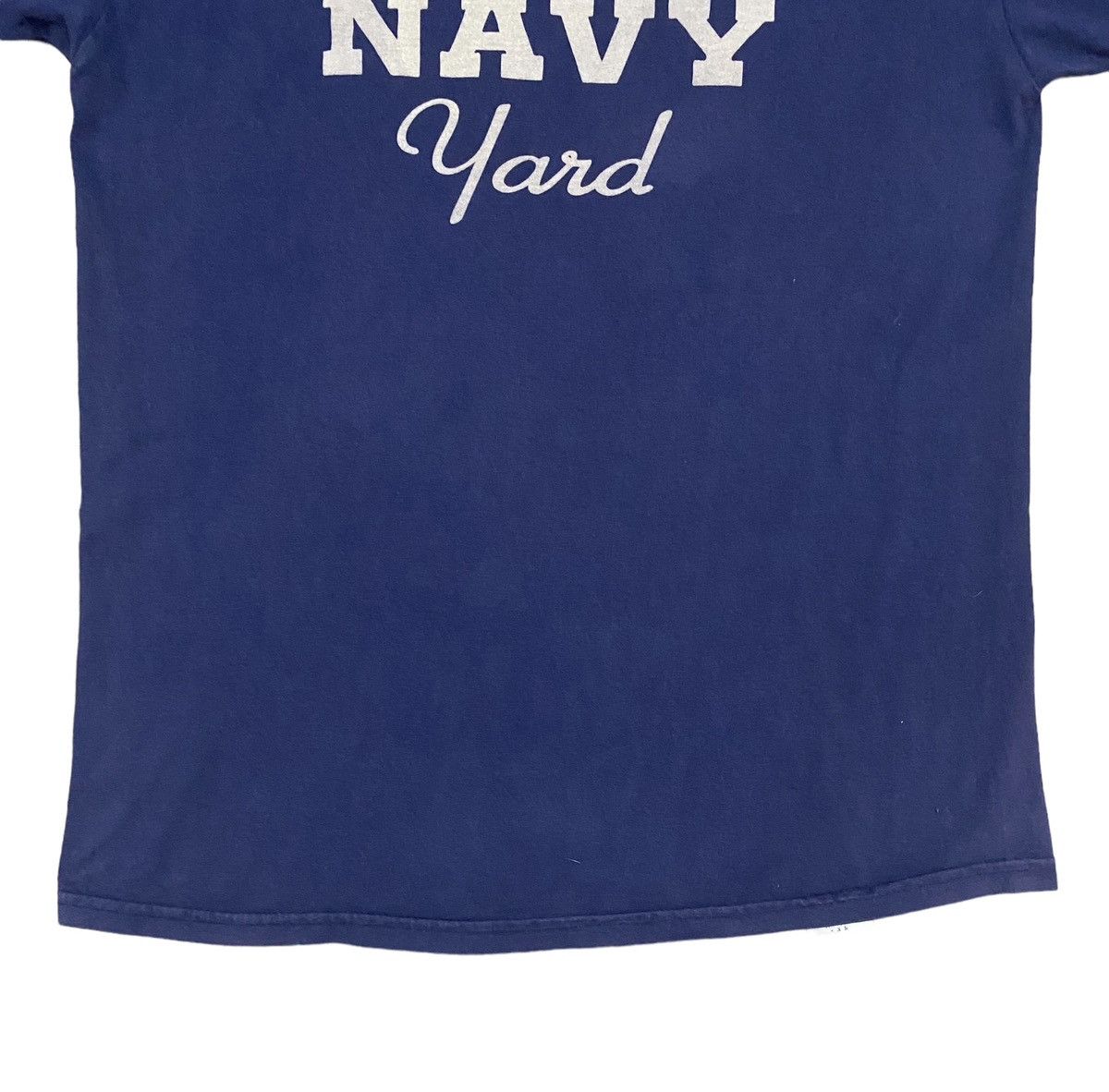 Buzz Rickson's Vtg🔥Buzz Rickson’s Navy Yard Printed Tee Indigo Blue Size US M / EU 48-50 / 2 - 11 Thumbnail