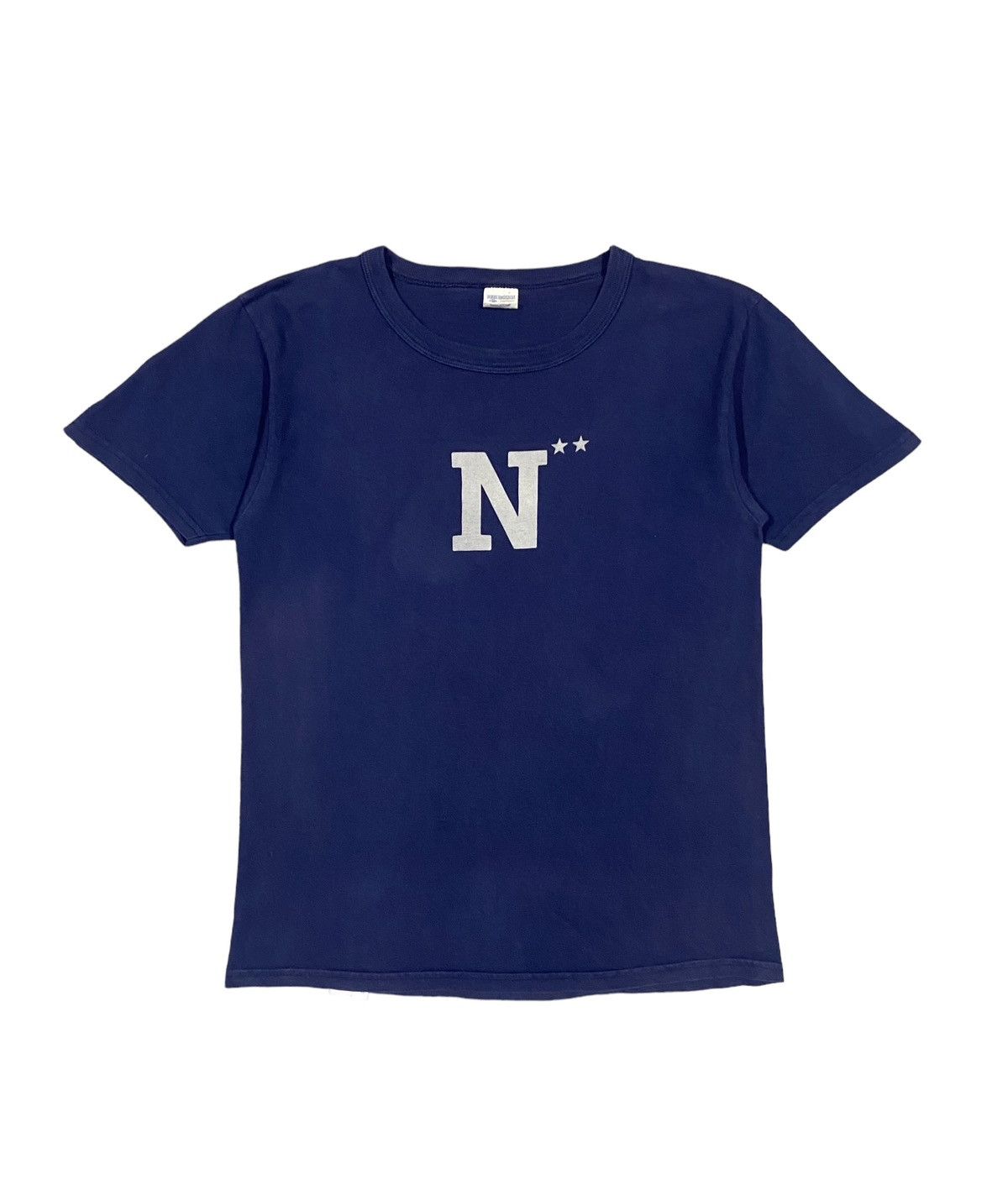 Buzz Rickson's Vtg🔥Buzz Rickson’s Navy Yard Printed Tee Indigo Blue Size US M / EU 48-50 / 2 - 1 Thumbnail