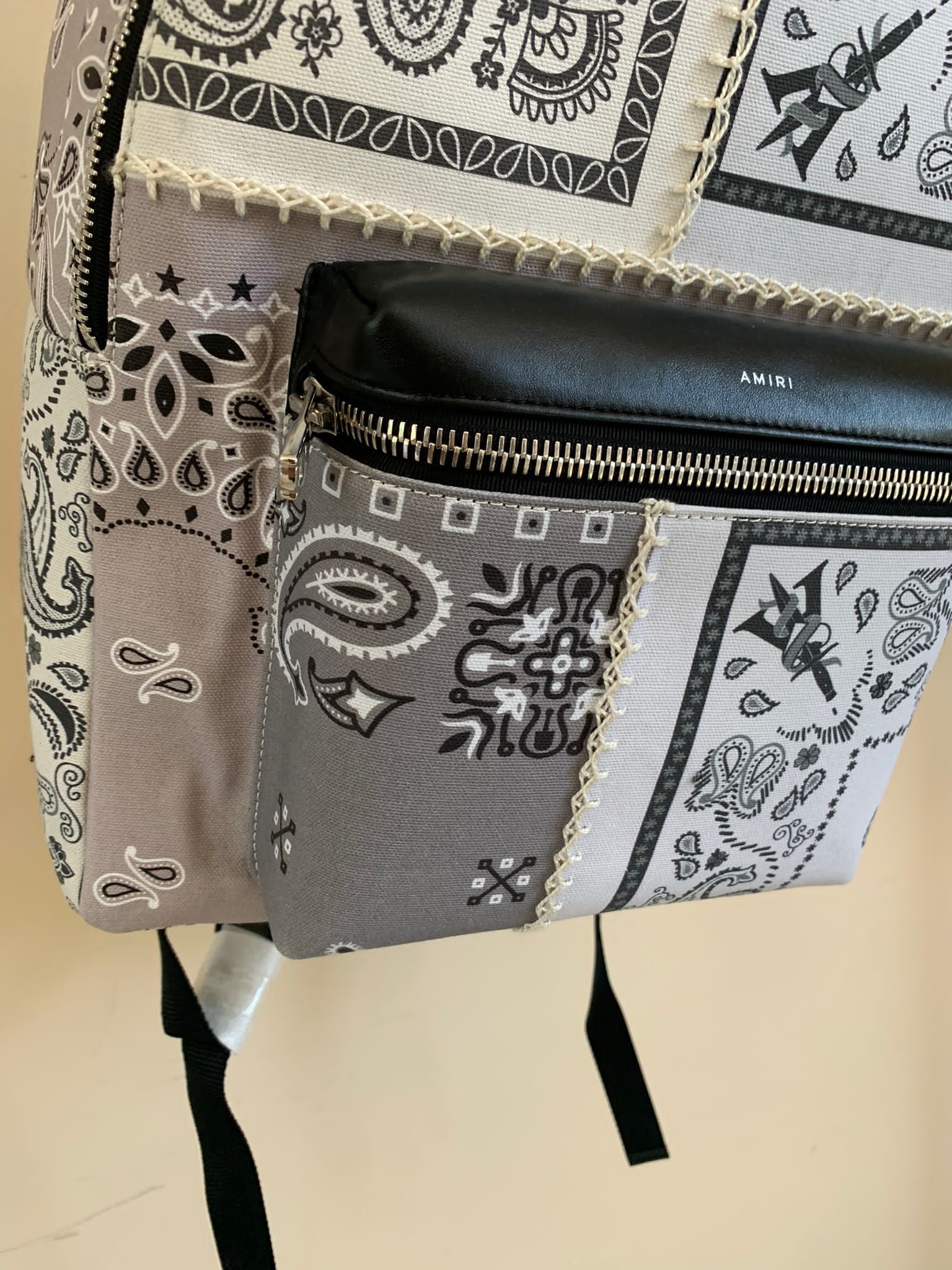Amiri Bandana Reconstructed Back Pack Size ONE SIZE - 3 Thumbnail