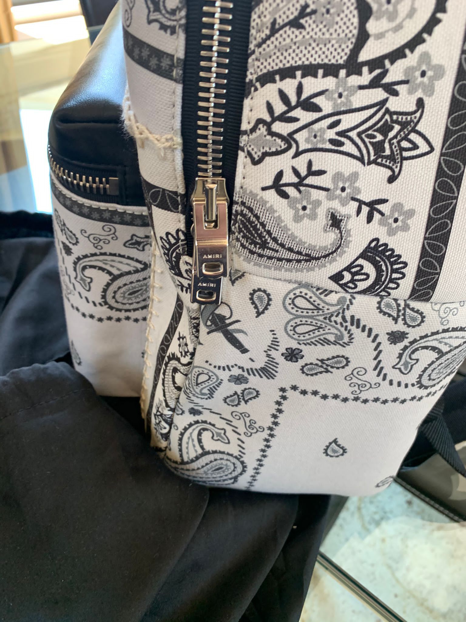 Amiri Bandana Reconstructed Back Pack Size ONE SIZE - 14 Thumbnail