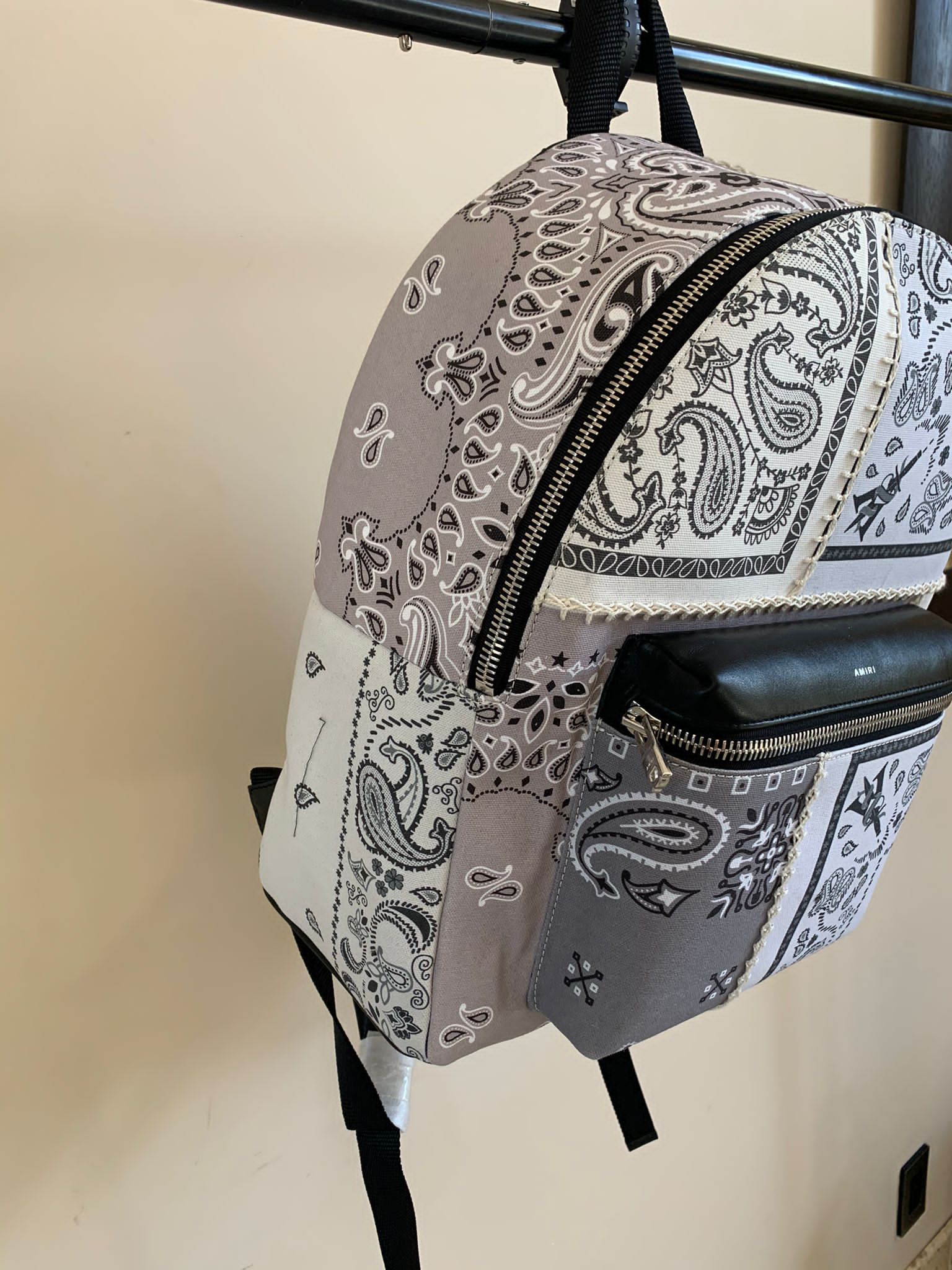 Amiri Bandana Reconstructed Back Pack Size ONE SIZE - 6 Thumbnail