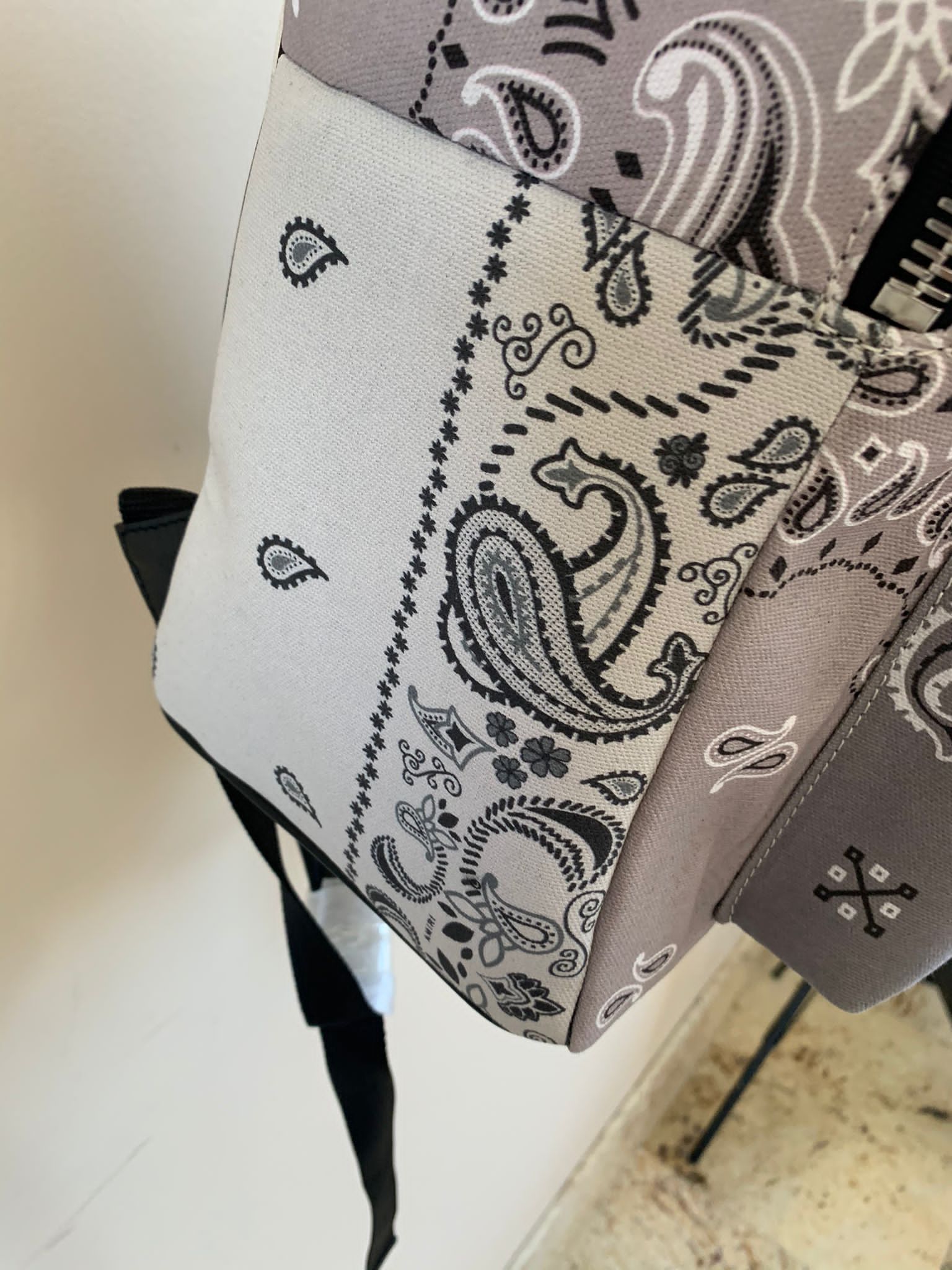 Amiri Bandana Reconstructed Back Pack Size ONE SIZE - 9 Thumbnail