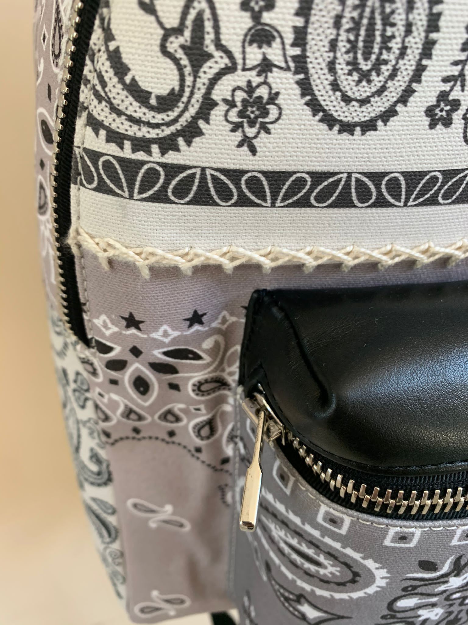 Amiri Bandana Reconstructed Back Pack Size ONE SIZE - 7 Thumbnail