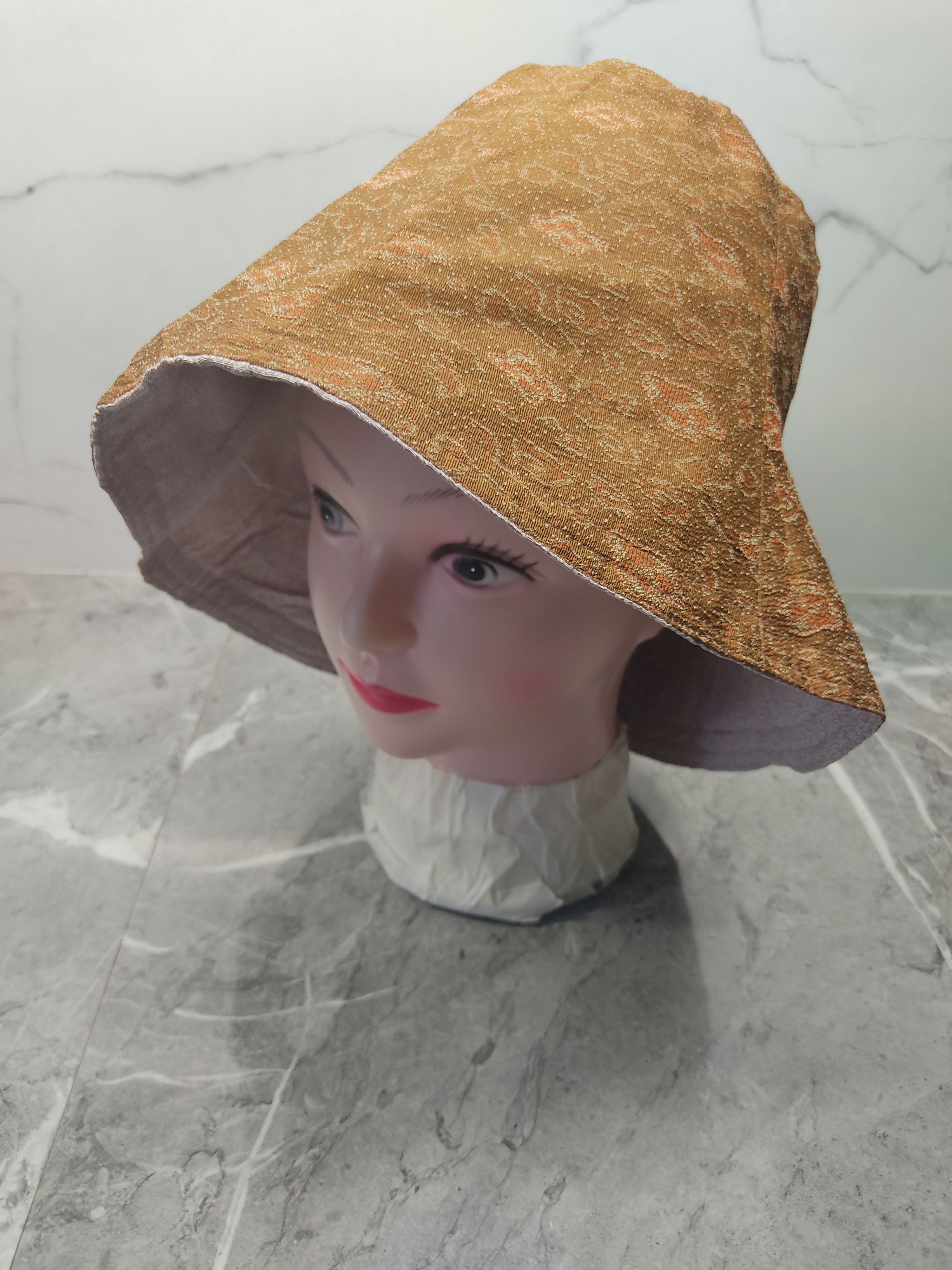image of Unbrand Bucket Hat in Brown, Men's
