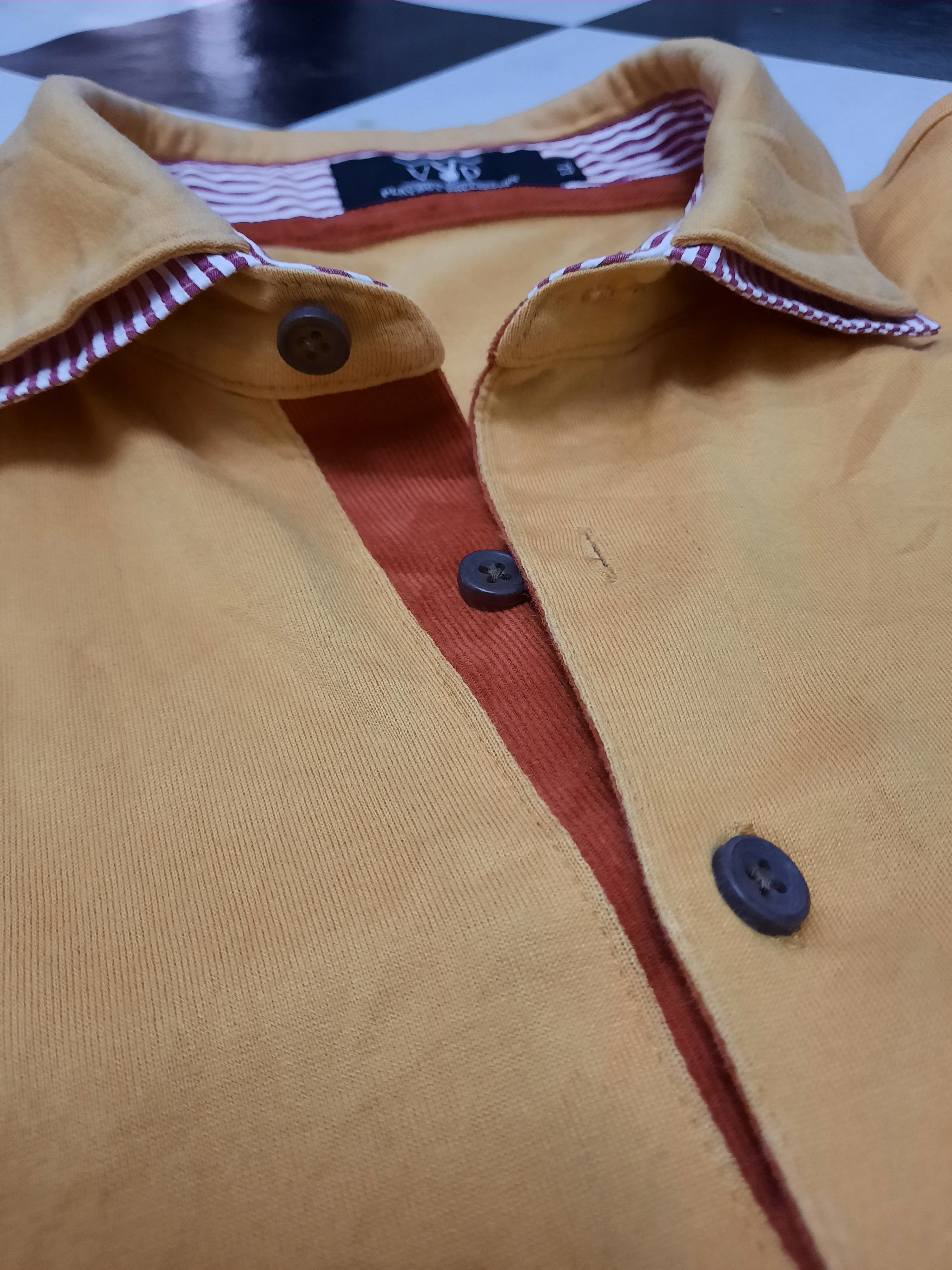Playboy VINTAGE PLAYBOY POLO SHIRT Size US L / EU 52-54 / 3 - 6 Thumbnail