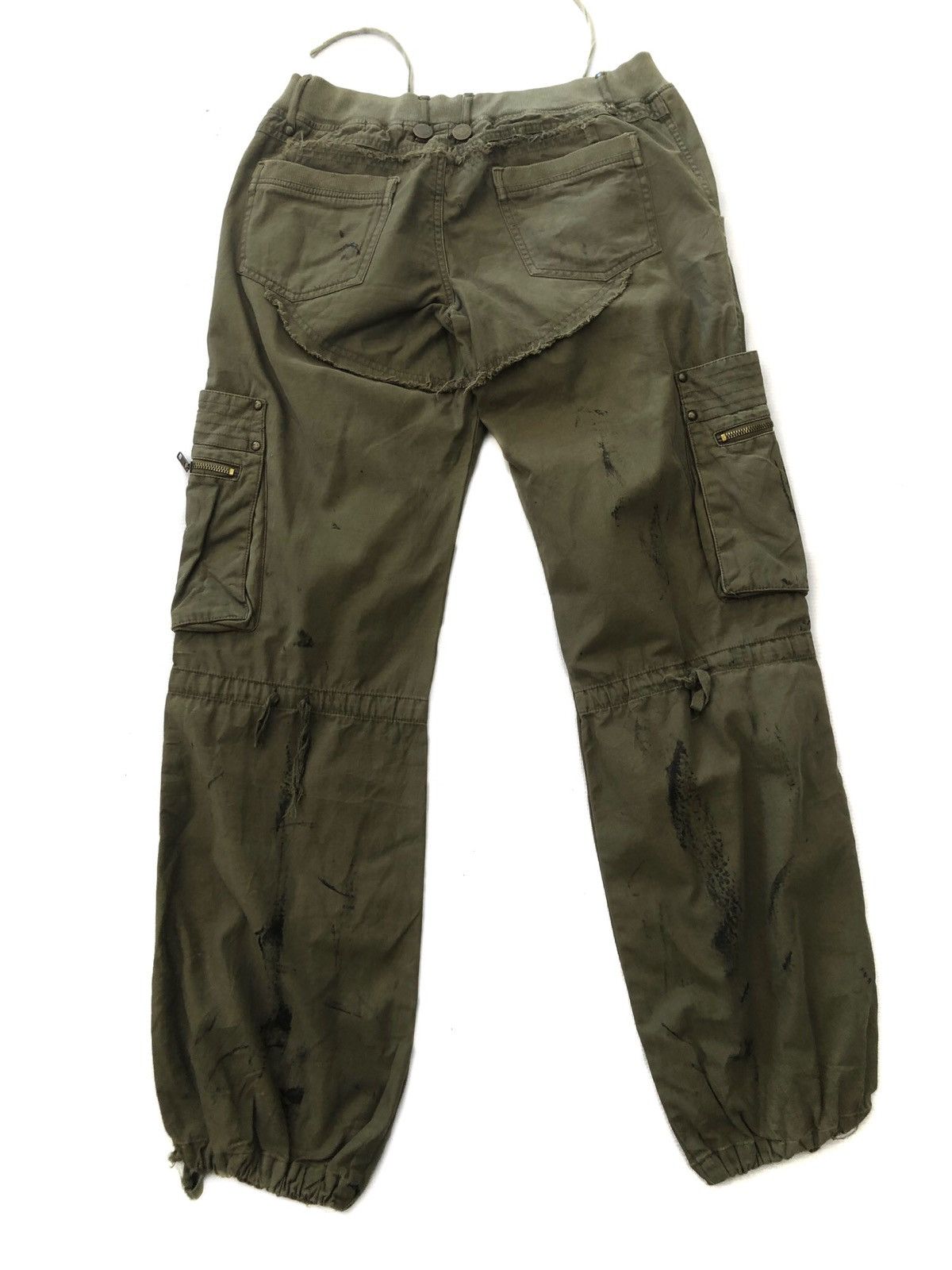 Japanese Brand ✅QUICK SALE🔥Cargo Pants Inspired Greg Lauren Distressed 30 Size US 30 / EU 46 - 5 Thumbnail