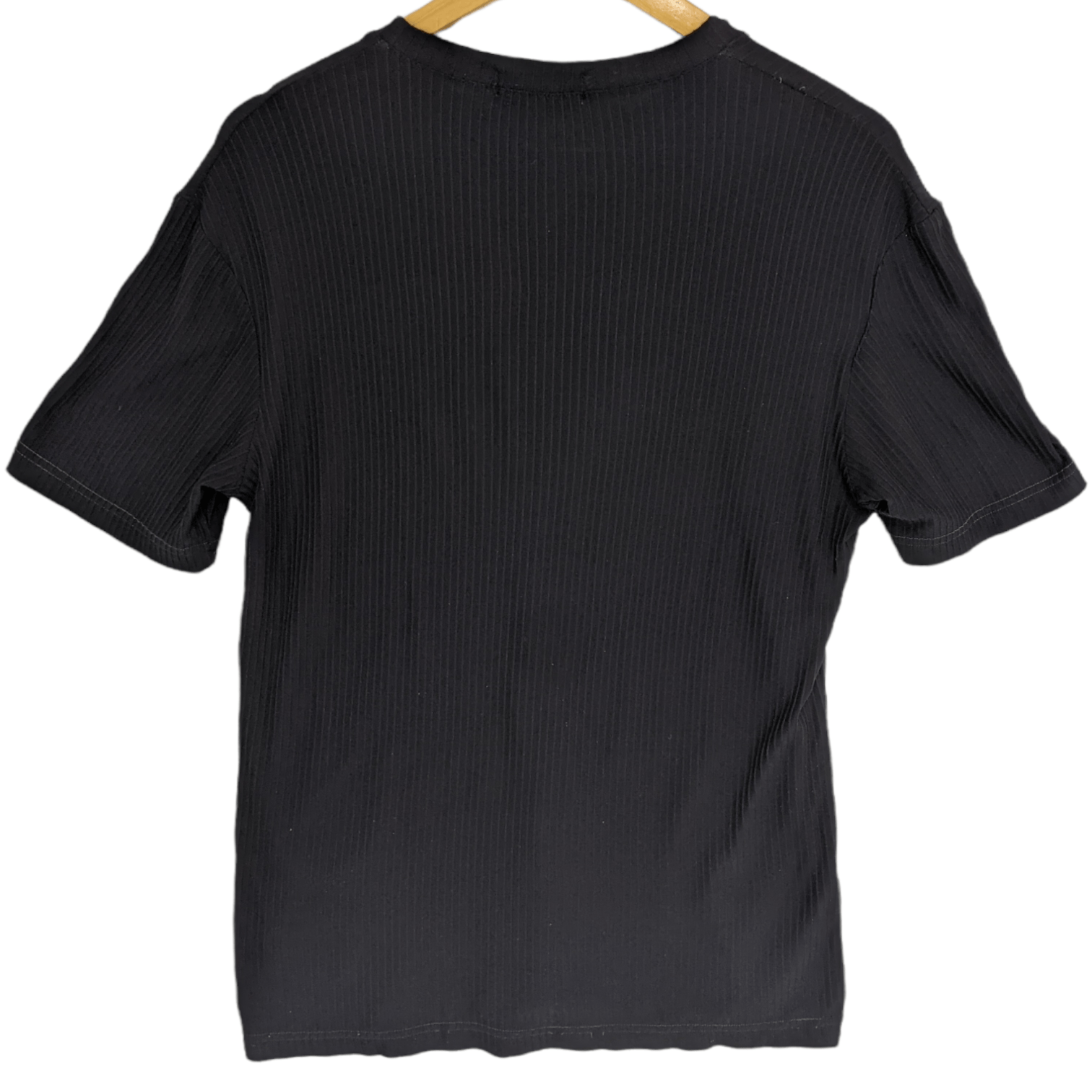 Japanese Brand BLACK SWAN By Picorari Black Plain T-Shirt Size US M / EU 48-50 / 2 - 5 Thumbnail