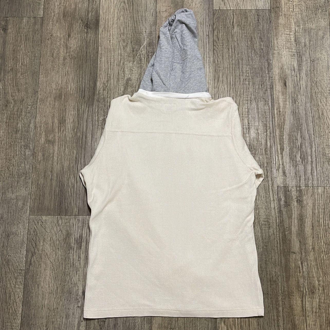 Supreme Supreme Hooded Waffle Ringer Size US L / EU 52-54 / 3 - 2 Thumbnail