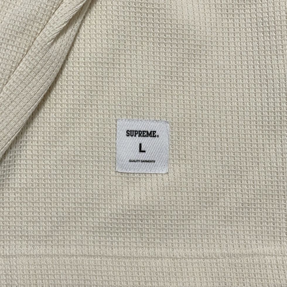Supreme Supreme Hooded Waffle Ringer Size US L / EU 52-54 / 3 - 6 Thumbnail