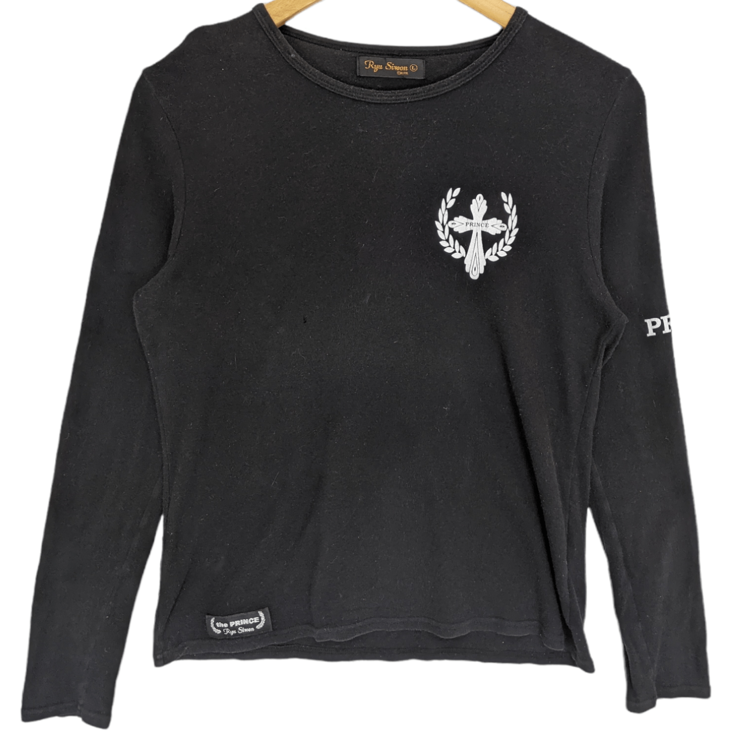 Japanese Brand THE PRINCE x Ryu Siwon Cross Long Sleeve Size L / US 10 / IT 46 - 2 Thumbnail