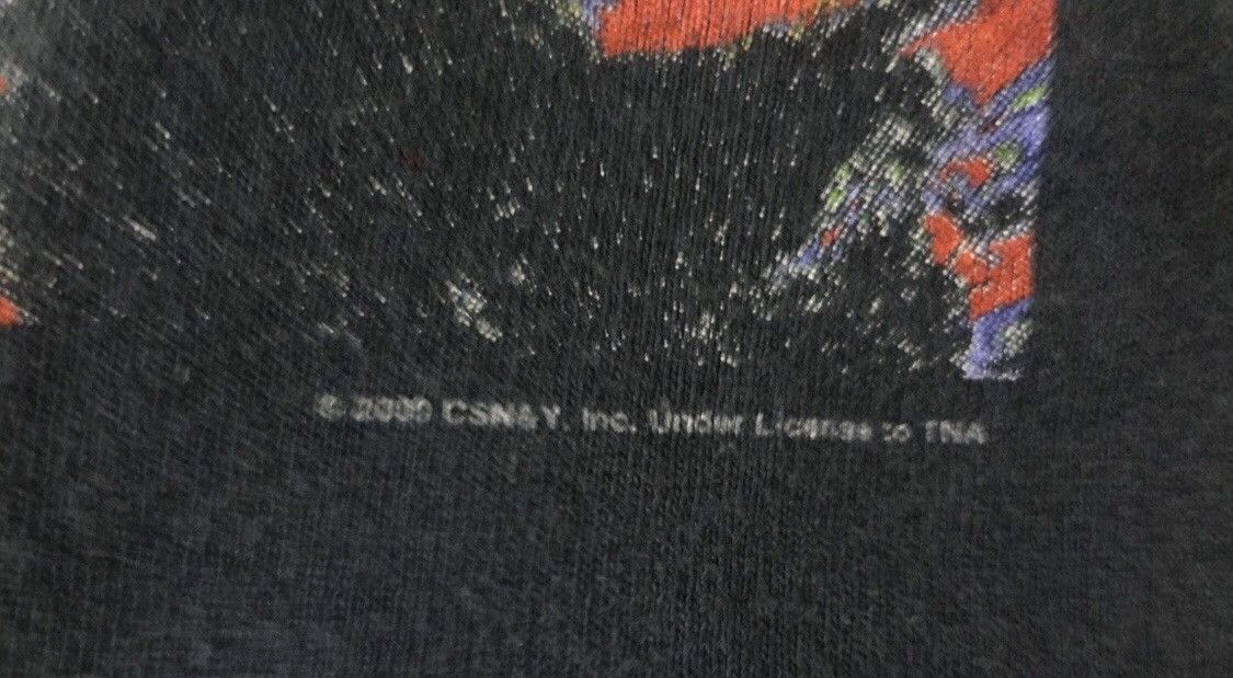 Band Tees Vintage Crosby Stills Nash & Young tour concert T-SHIRT Size US L / EU 52-54 / 3 - 3 Thumbnail