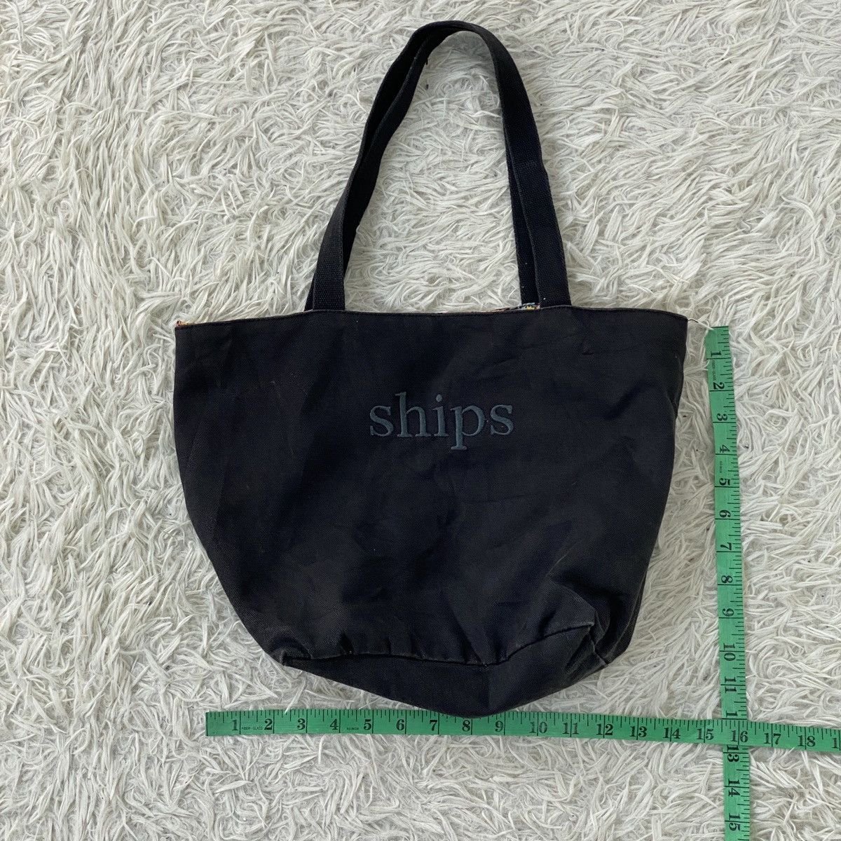 SHIPS 🔥LAST PRICE🔥Ships Japan Black/Flowering Reversible Totebag Size ONE SIZE - 7 Thumbnail