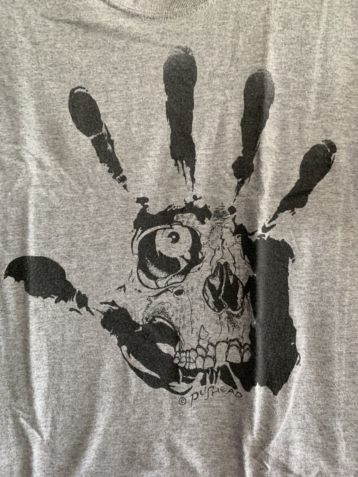 Band Tees Vintage Pushead Hand Of Fear T Shirt Size US M / EU 48-50 / 2 - 3 Thumbnail