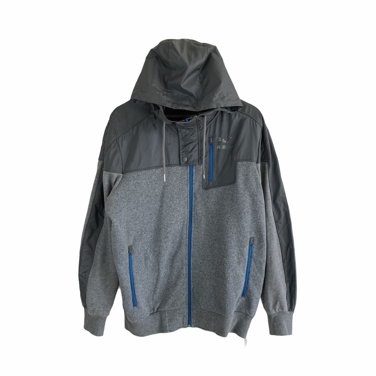 image of Puma Fleece Jacket Hooded, Men's (Size Medium)