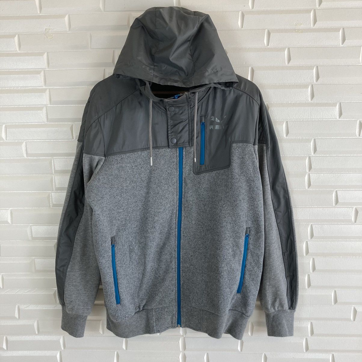 Puma Puma Fleece Jacket Hooded Size US M / EU 48-50 / 2 - 2 Thumbnail