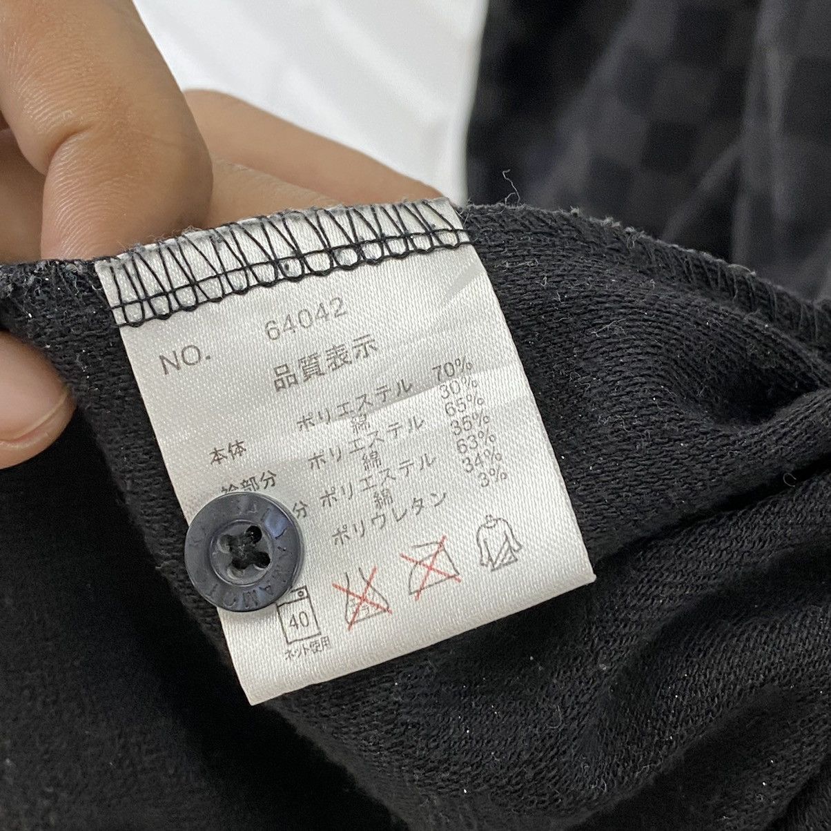 Kansai Yamamoto Kansai Yamamoto Checkered Collar Tee Size US M / EU 48-50 / 2 - 10 Thumbnail