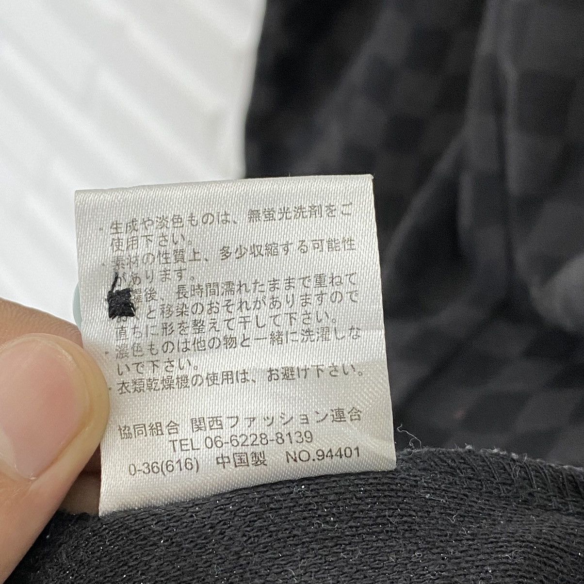 Kansai Yamamoto Kansai Yamamoto Checkered Collar Tee Size US M / EU 48-50 / 2 - 11 Thumbnail