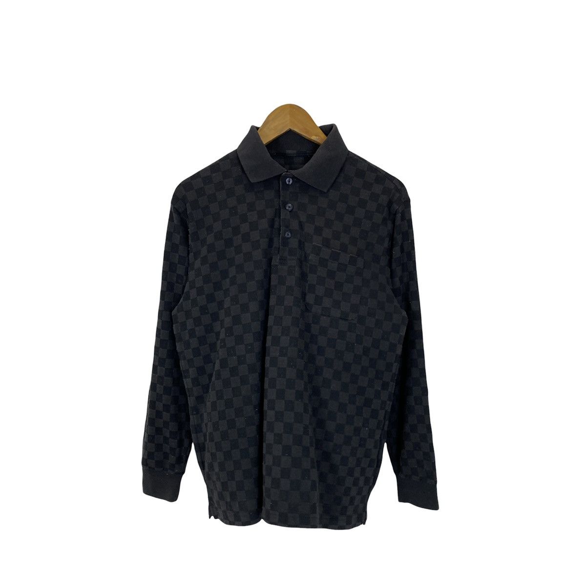 Kansai Yamamoto Kansai Yamamoto Checkered Collar Tee Size US M / EU 48-50 / 2 - 1 Thumbnail