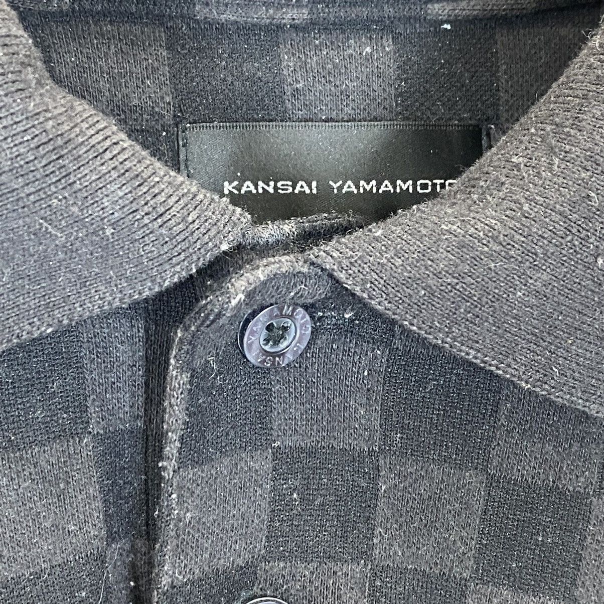 Kansai Yamamoto Kansai Yamamoto Checkered Collar Tee Size US M / EU 48-50 / 2 - 9 Thumbnail