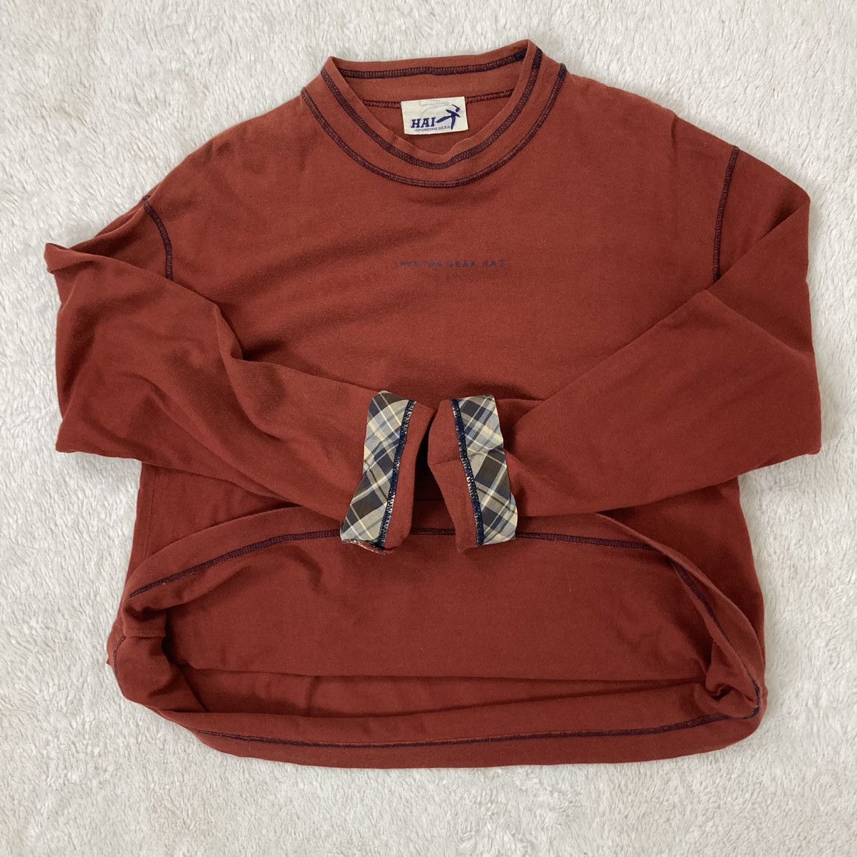 Hai Sporting Gear Hai Sporting Gear Long Sleeve Tee By Issey Miyake Size US M / EU 48-50 / 2 - 9 Thumbnail