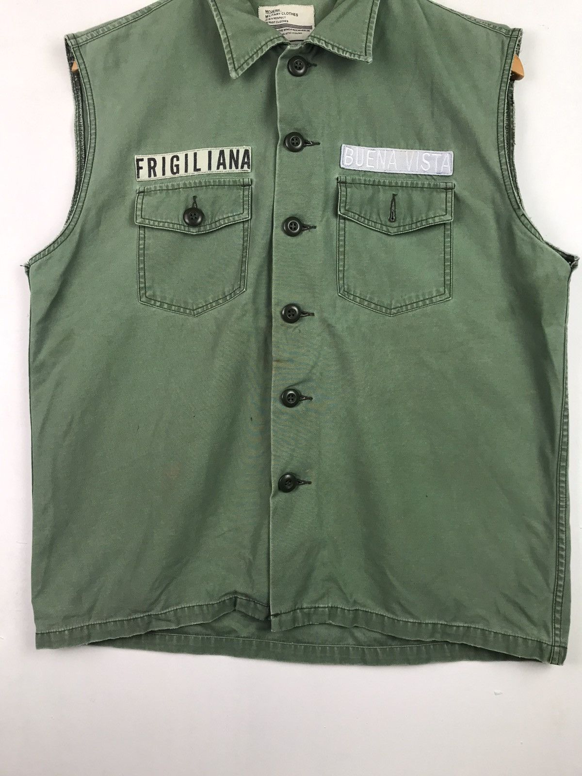 Vintage Vintage 90's Military Vest Rare design Size US L / EU 52-54 / 3 - 7 Thumbnail
