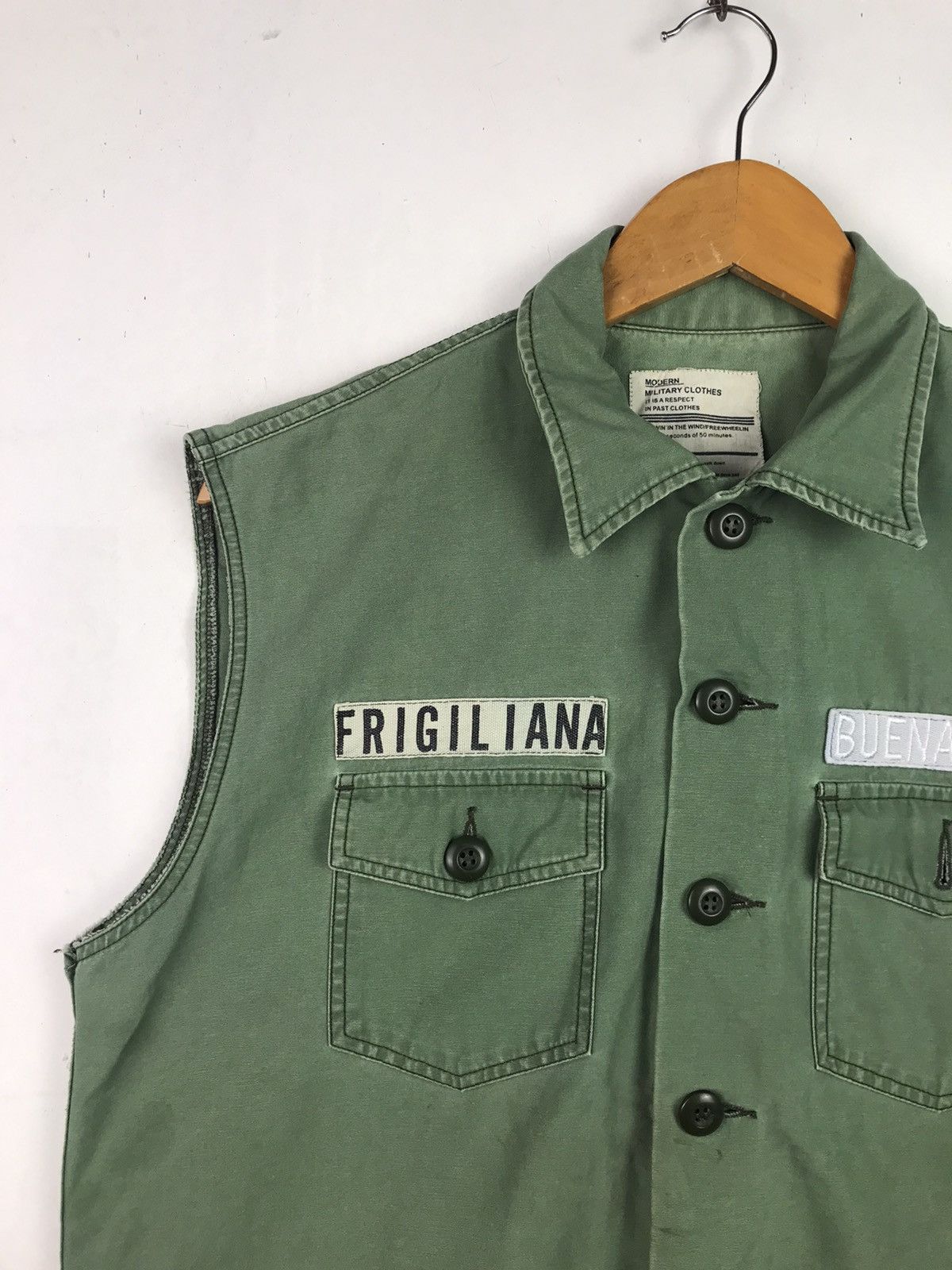 Vintage Vintage 90's Military Vest Rare design Size US L / EU 52-54 / 3 - 6 Thumbnail