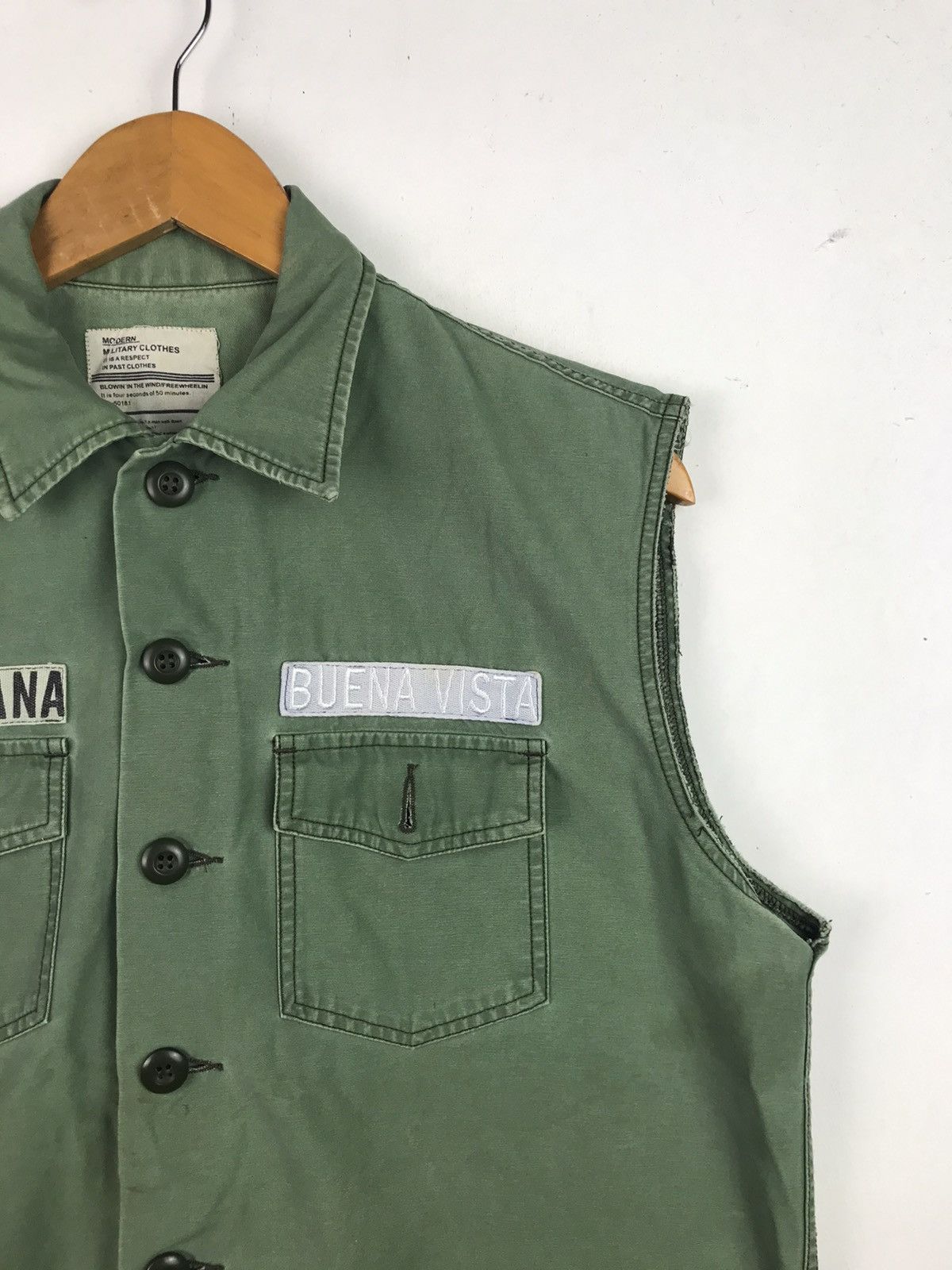 Vintage Vintage 90's Military Vest Rare design Size US L / EU 52-54 / 3 - 5 Thumbnail