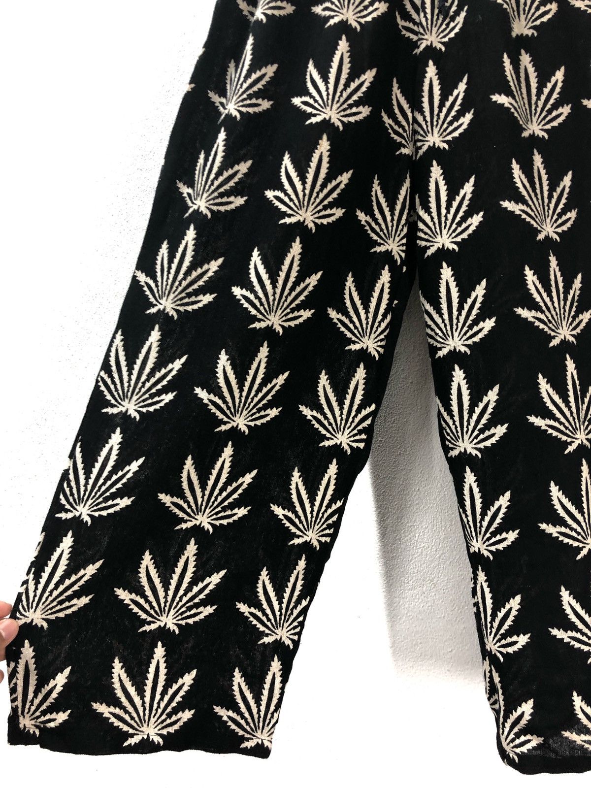 Japanese Brand Marijuana Jagannath pants Size US 29 - 4 Thumbnail