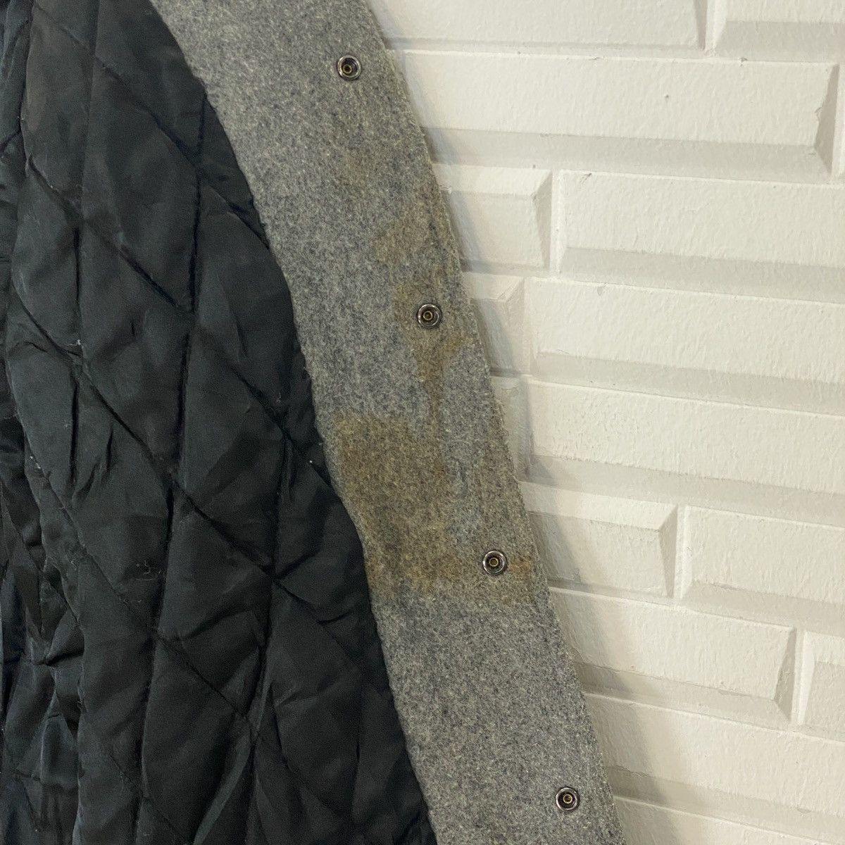 Genuine Leather 🔥LAST PRICE🔥 Japanese Turtleneck Wool Leather Varsity Size US S / EU 44-46 / 1 - 15 Thumbnail