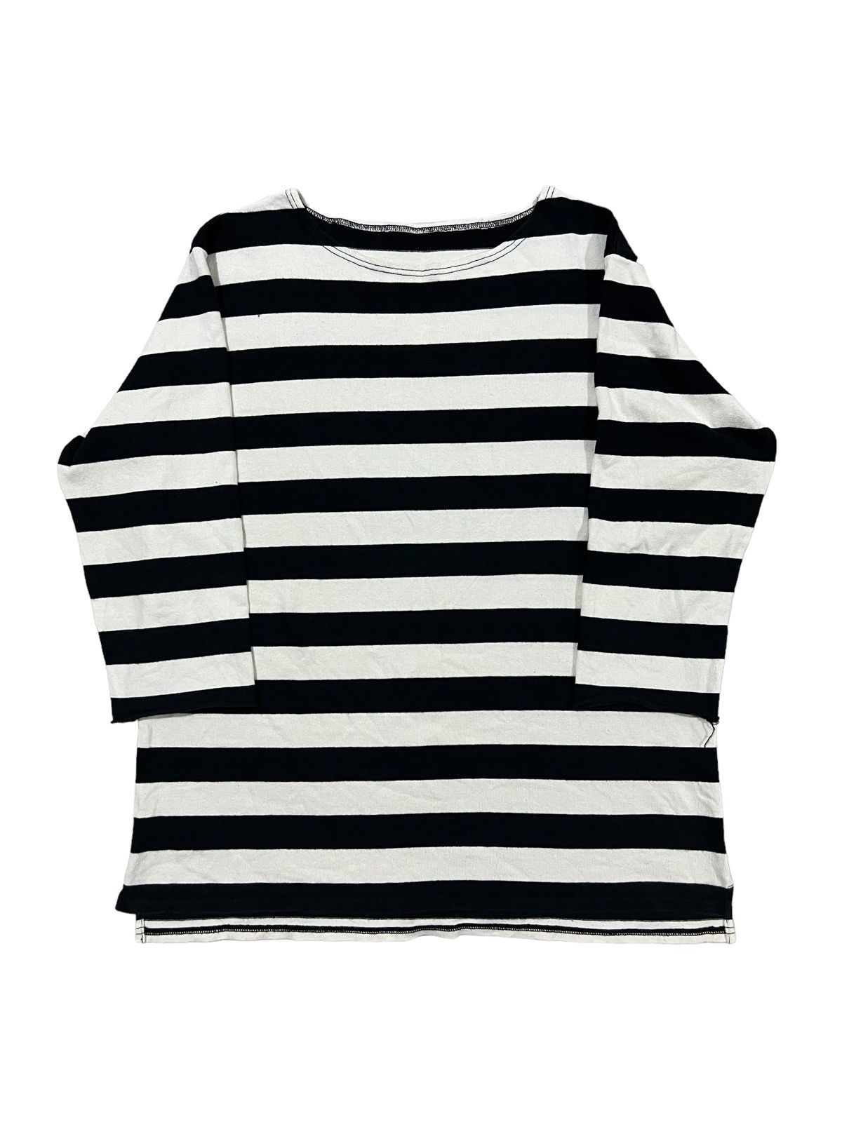20471120 Uniform Experiment 🇯🇵 Rockabilly Stripe Poems "Thought" Size US M / EU 48-50 / 2 - 4 Thumbnail