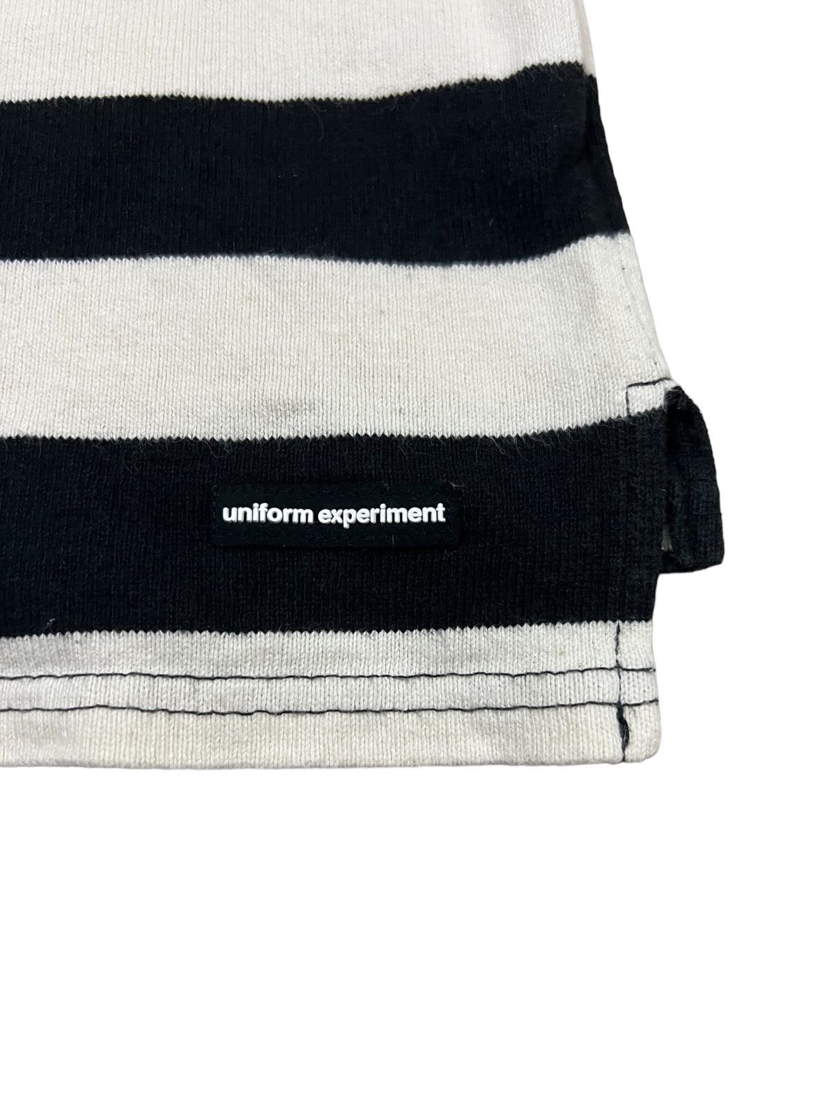 20471120 Uniform Experiment 🇯🇵 Rockabilly Stripe Poems "Thought" Size US M / EU 48-50 / 2 - 6 Thumbnail