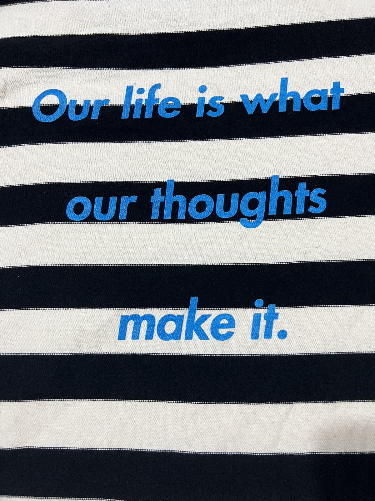20471120 Uniform Experiment 🇯🇵 Rockabilly Stripe Poems "Thought" Size US M / EU 48-50 / 2 - 2 Thumbnail