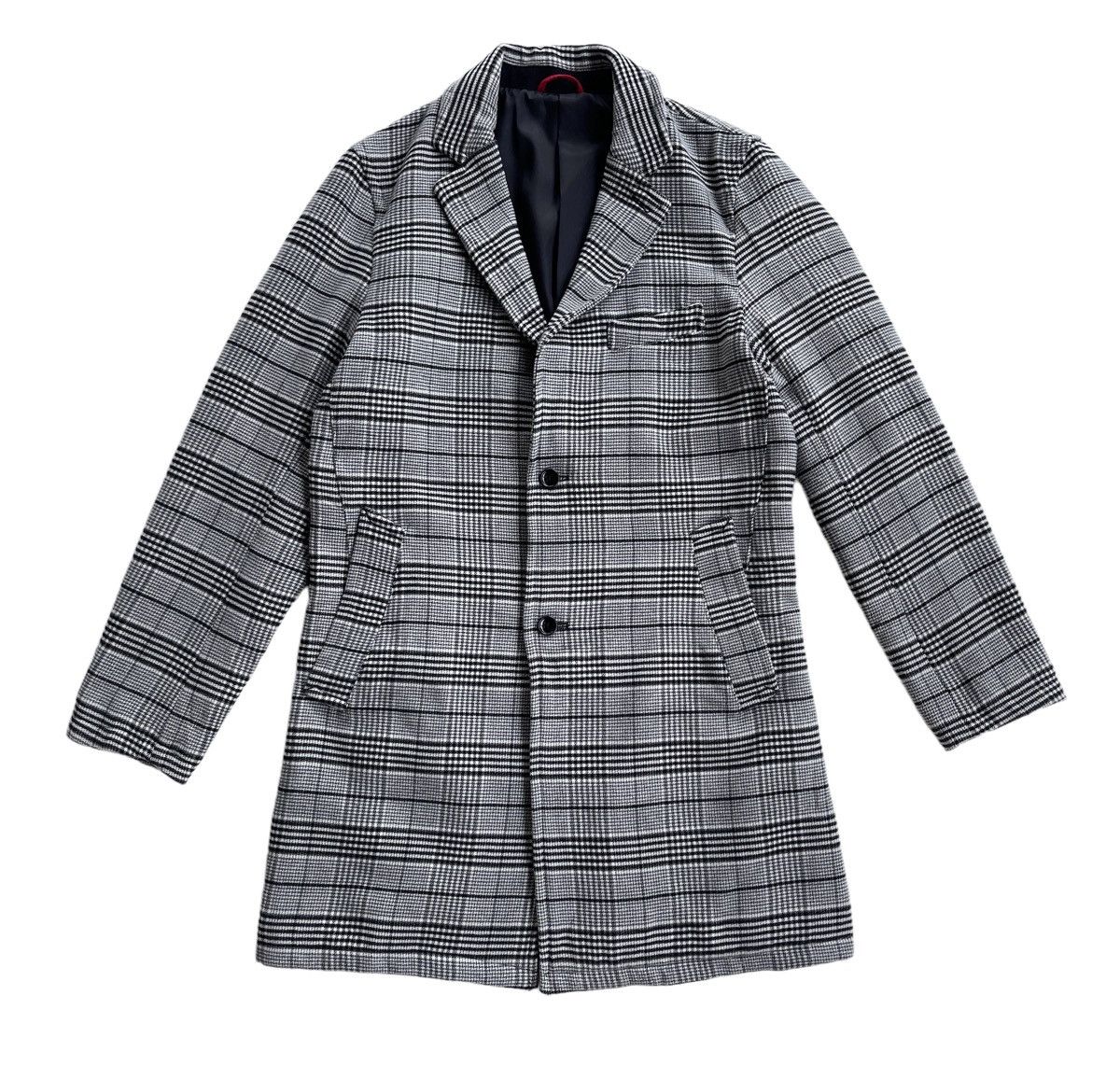 Beams Plus Beams Heart Checked Car Coat Size L / US 10 / IT 46 - 2 Thumbnail