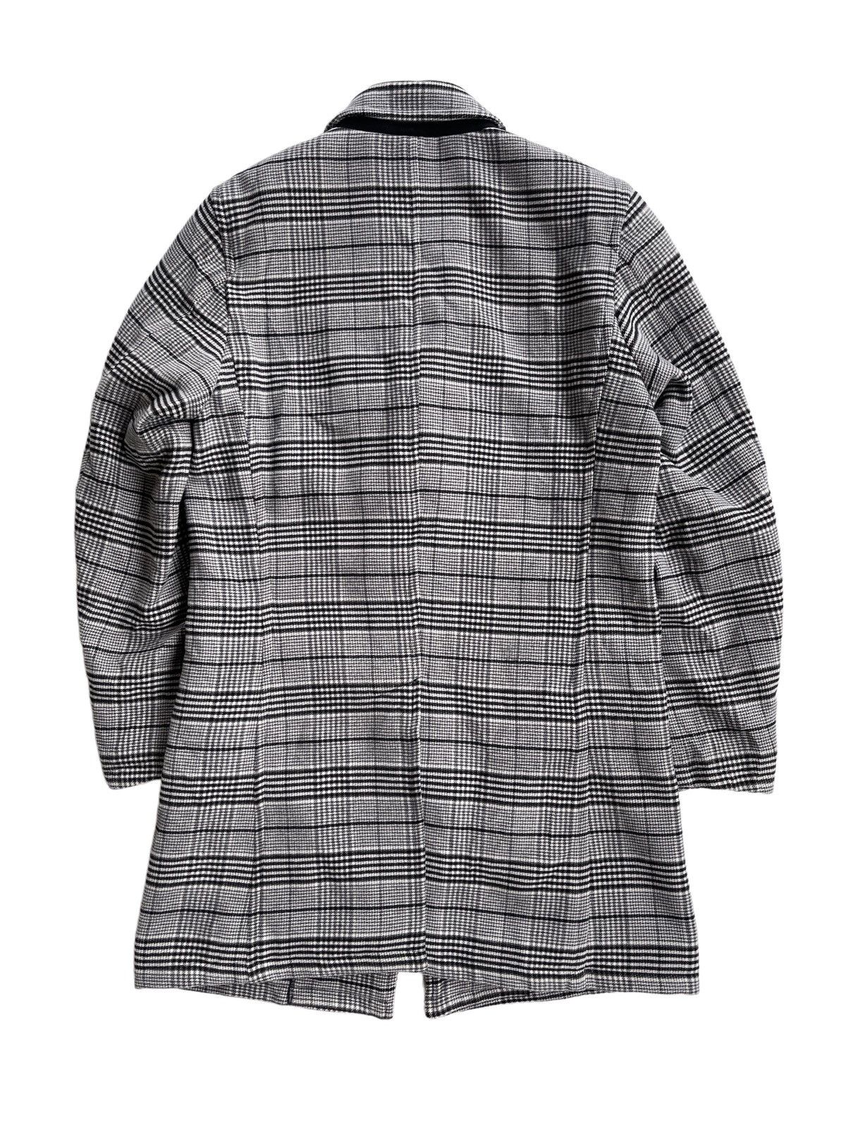 Beams Plus Beams Heart Checked Car Coat Size L / US 10 / IT 46 - 3 Thumbnail