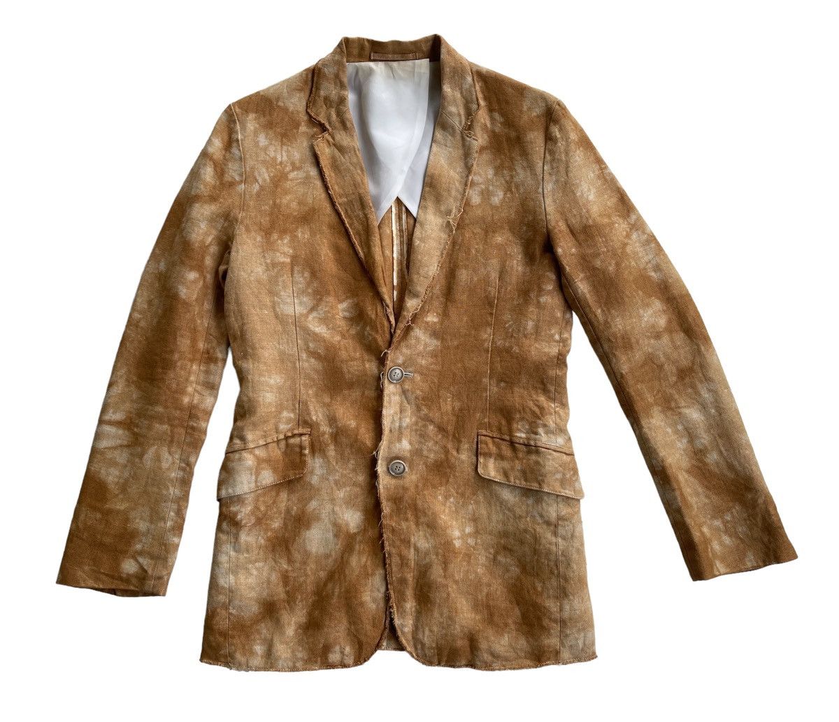 Japanese Brand Roar Acidwash Linen Jacket Size US S / EU 44-46 / 1 - 2 Thumbnail